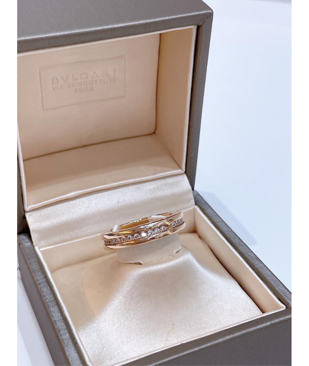 BVLGARI Золотое кольцо из розового золота, фото 7