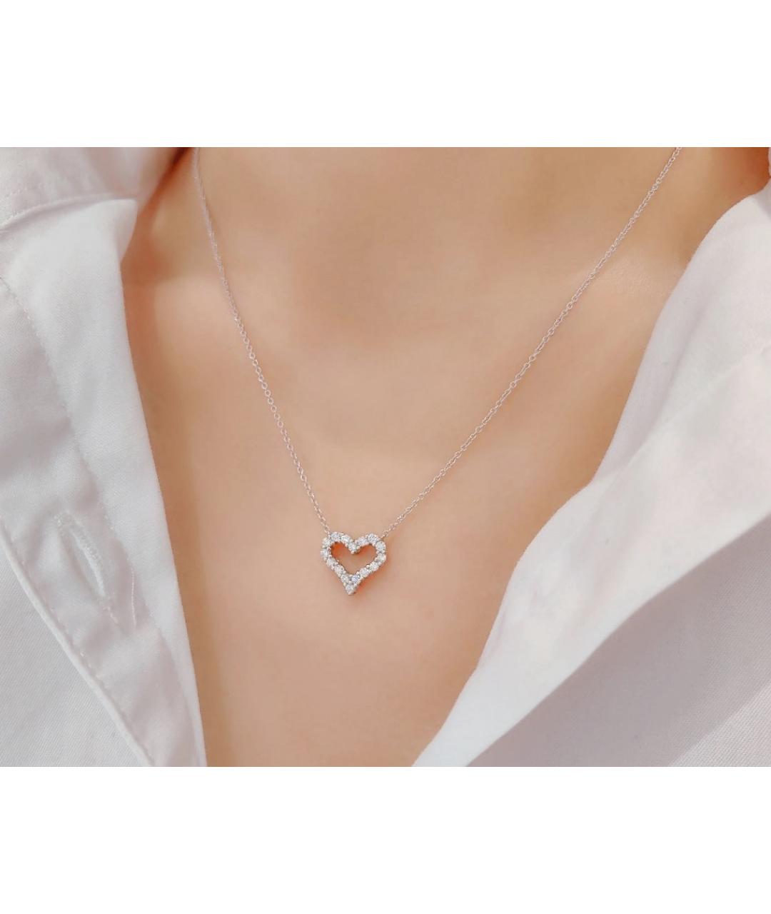 TIFFANY&CO Серебряное платиновое колье, фото 6