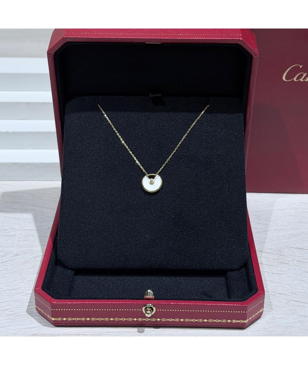 CARTIER Золотое колье из желтого золота, фото 2