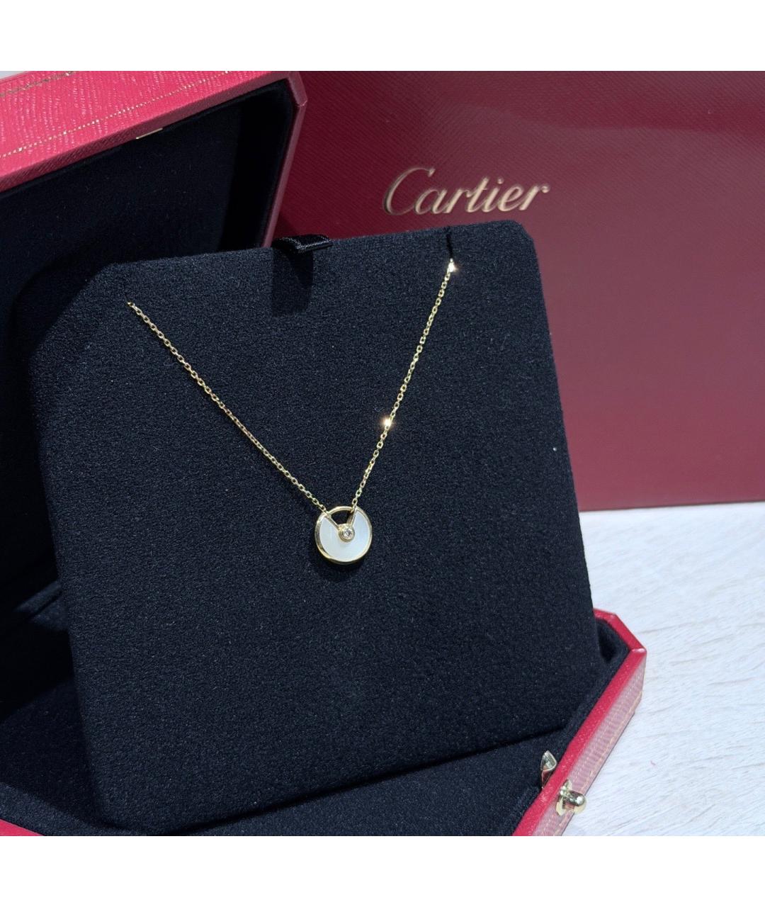 CARTIER Золотое колье из желтого золота, фото 3