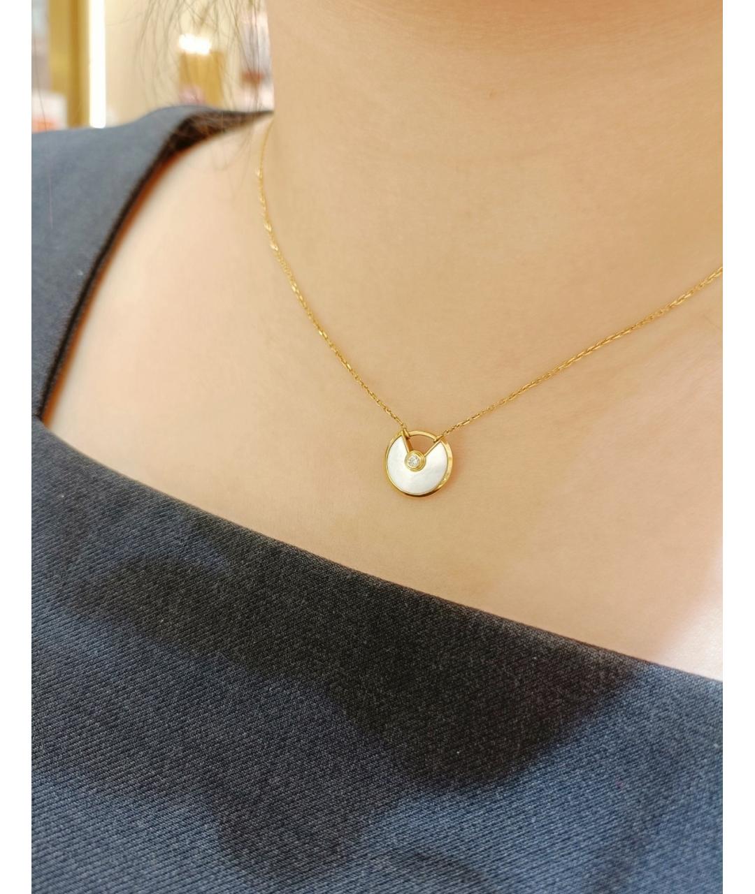 CARTIER Золотое колье из желтого золота, фото 6