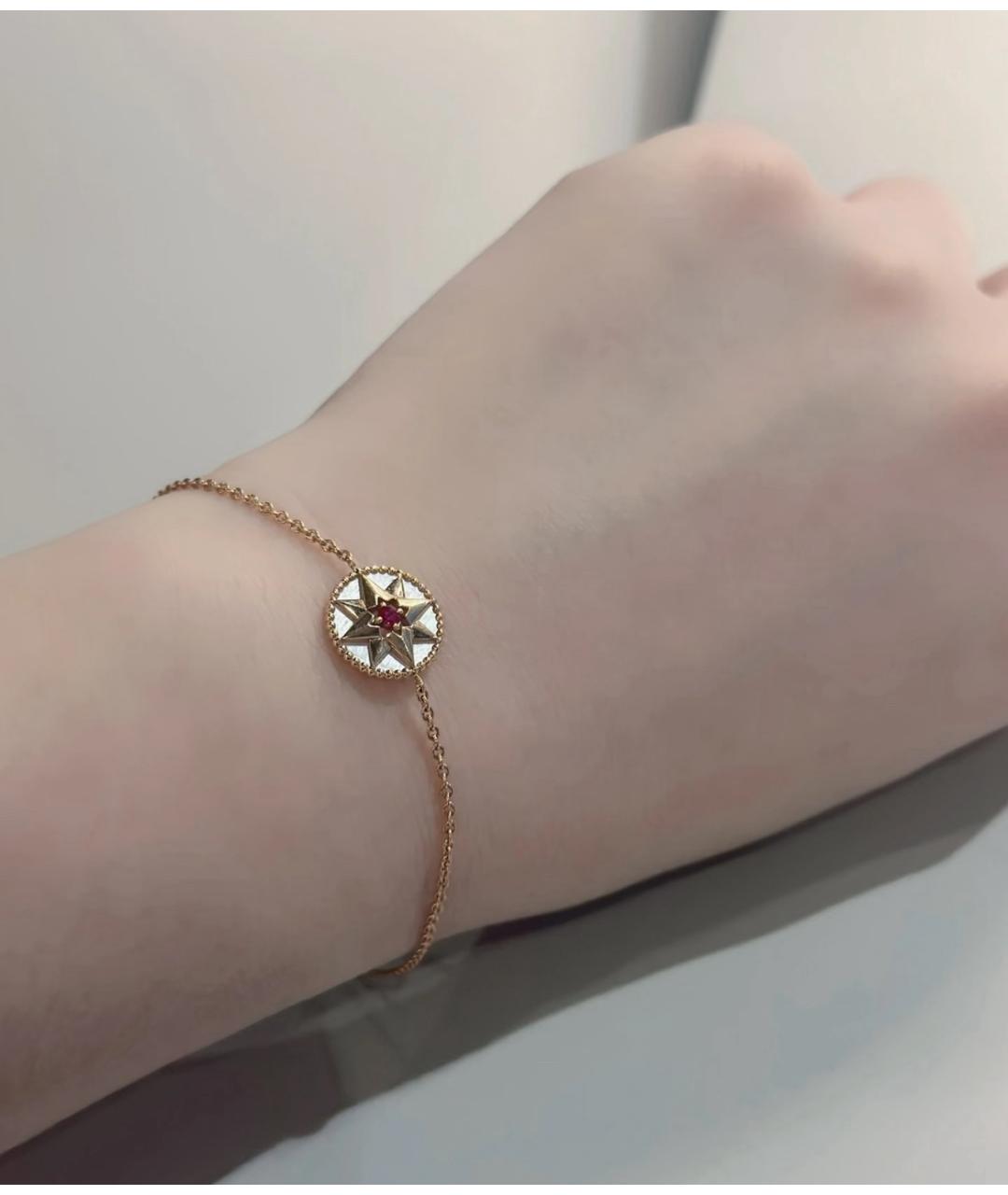 CHRISTIAN DIOR Золотой браслет из розового золота, фото 6