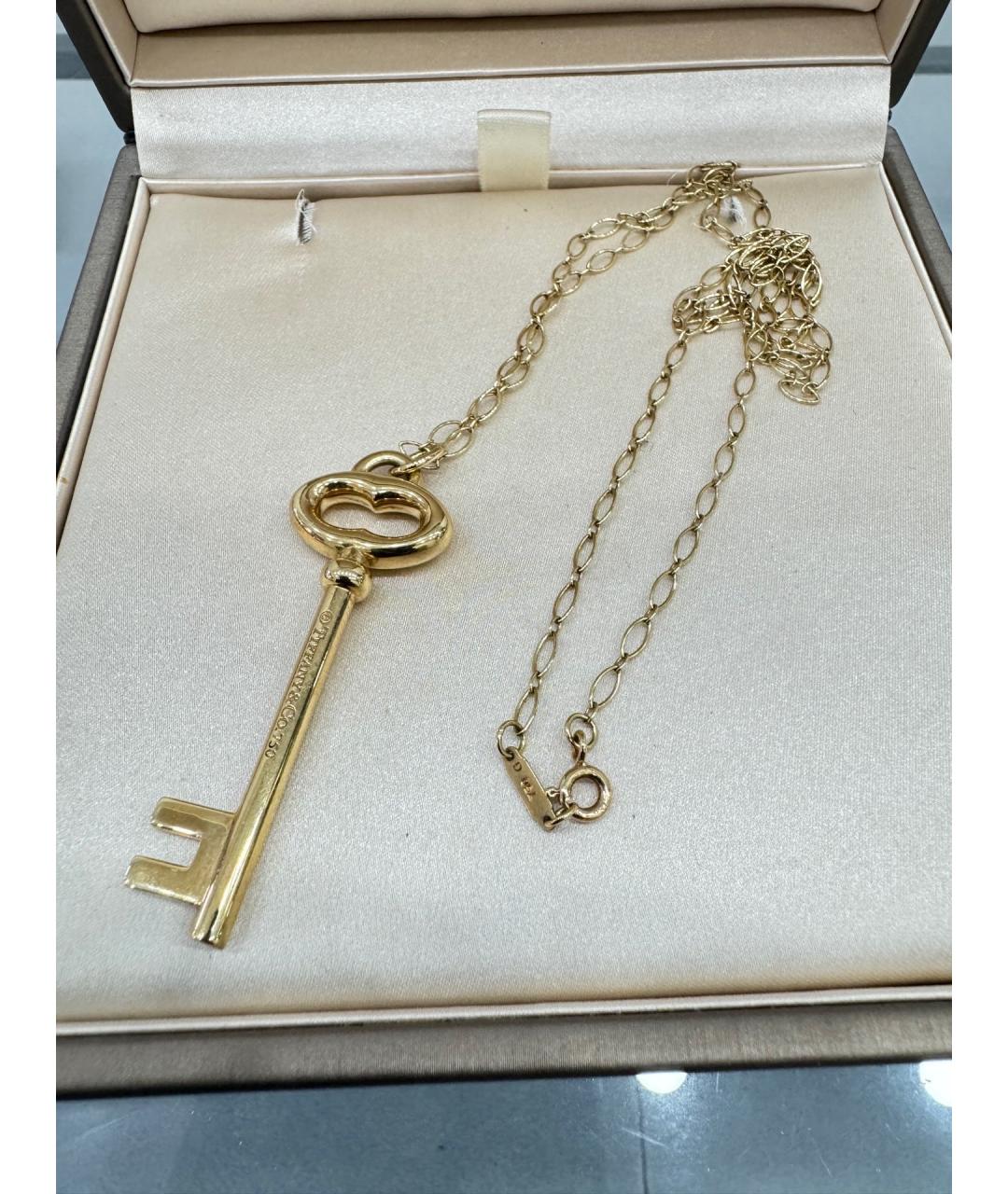TIFFANY&CO Золотое колье из желтого золота, фото 2