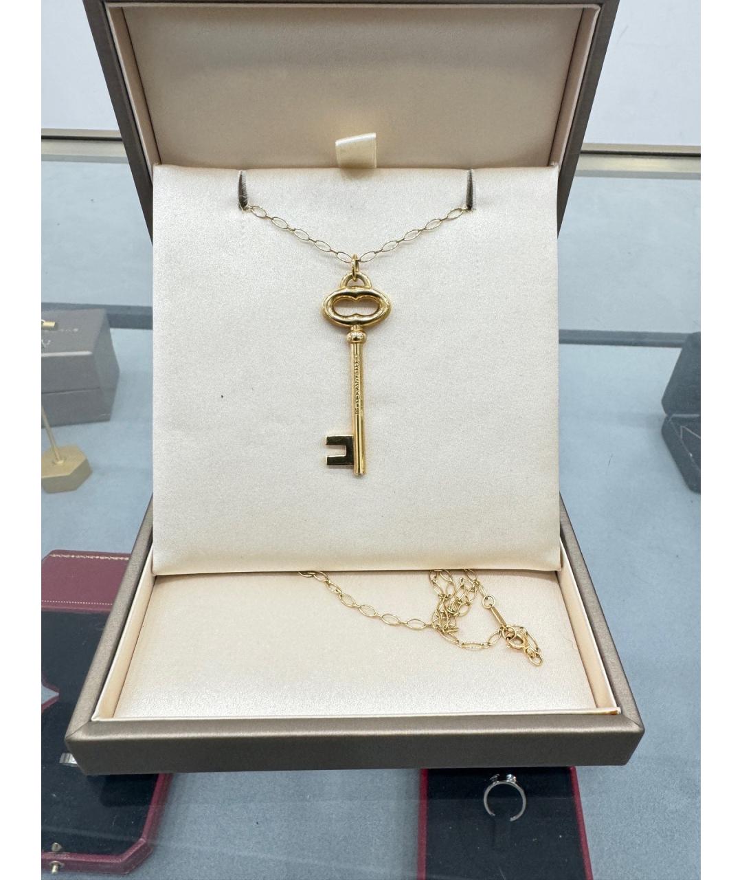 TIFFANY&CO Золотое колье из желтого золота, фото 6