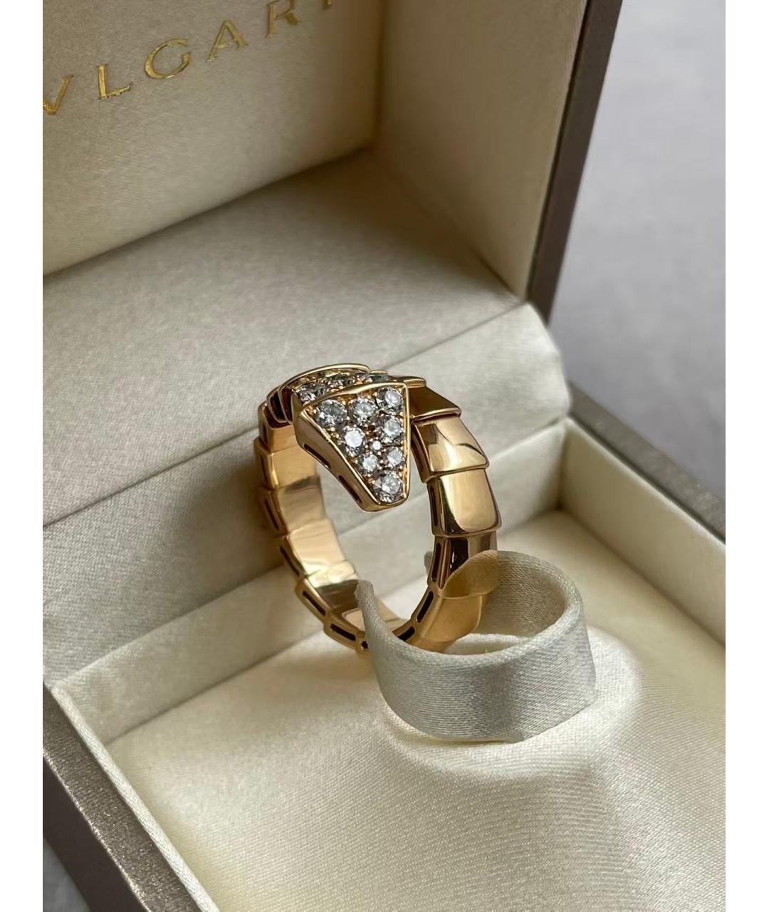 BVLGARI Золотое кольцо из розового золота, фото 3