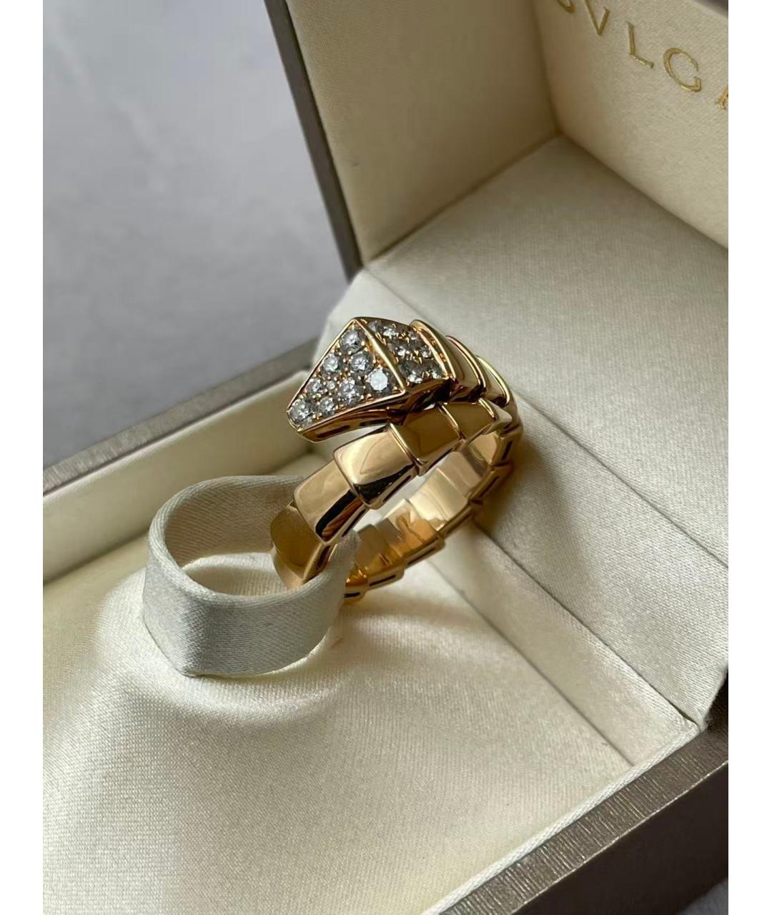 BVLGARI Золотое кольцо из розового золота, фото 6