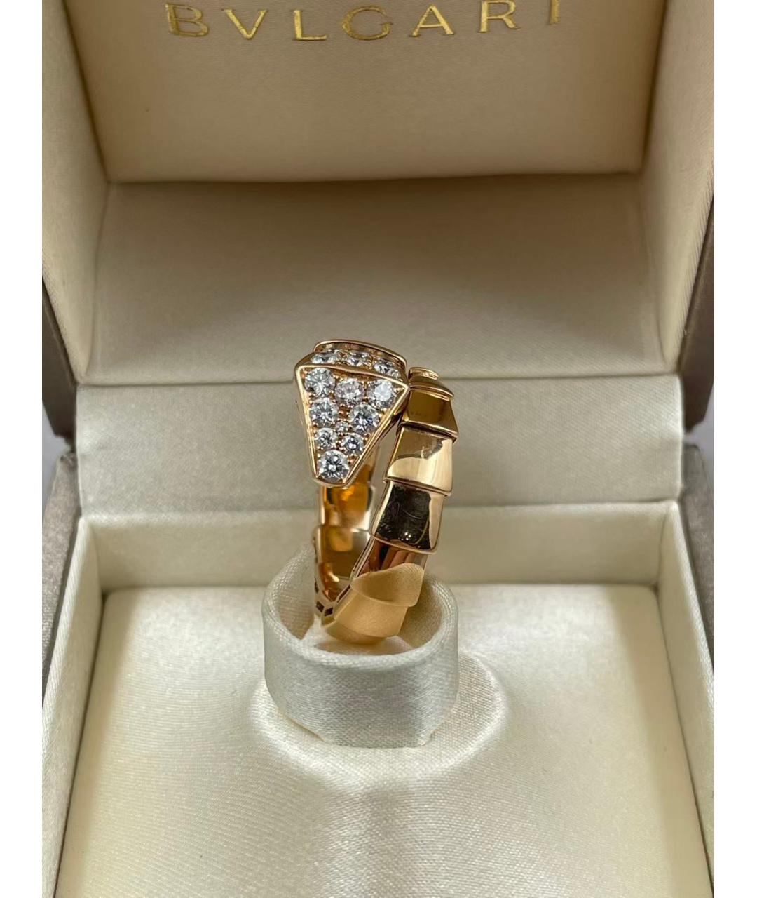 BVLGARI Золотое кольцо из розового золота, фото 2