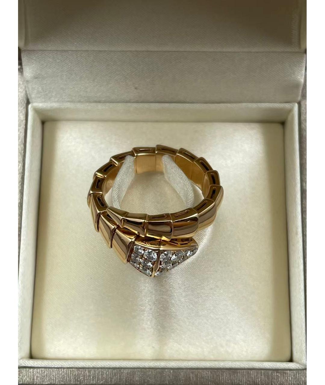 BVLGARI Золотое кольцо из розового золота, фото 7