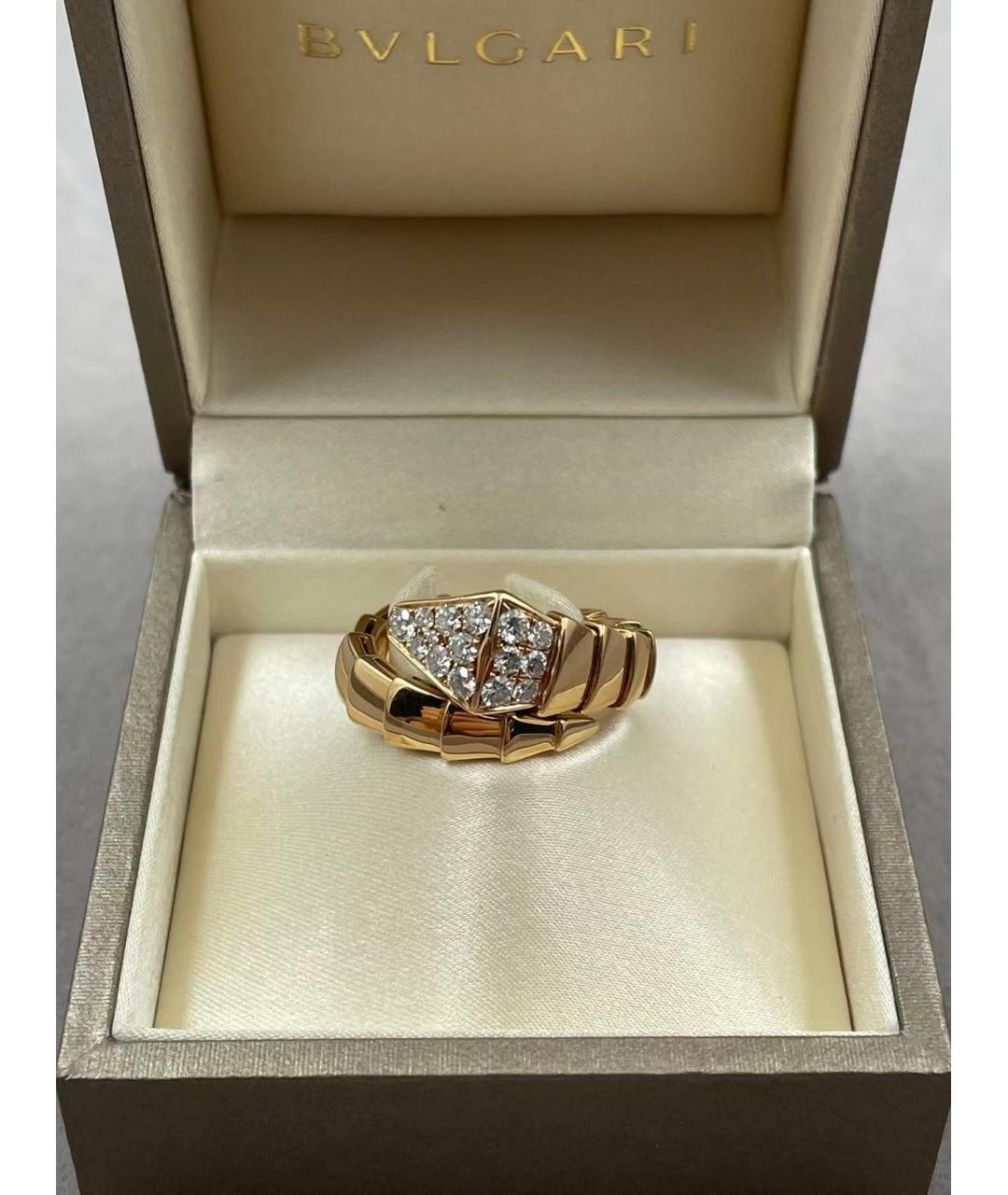 BVLGARI Золотое кольцо из розового золота, фото 5
