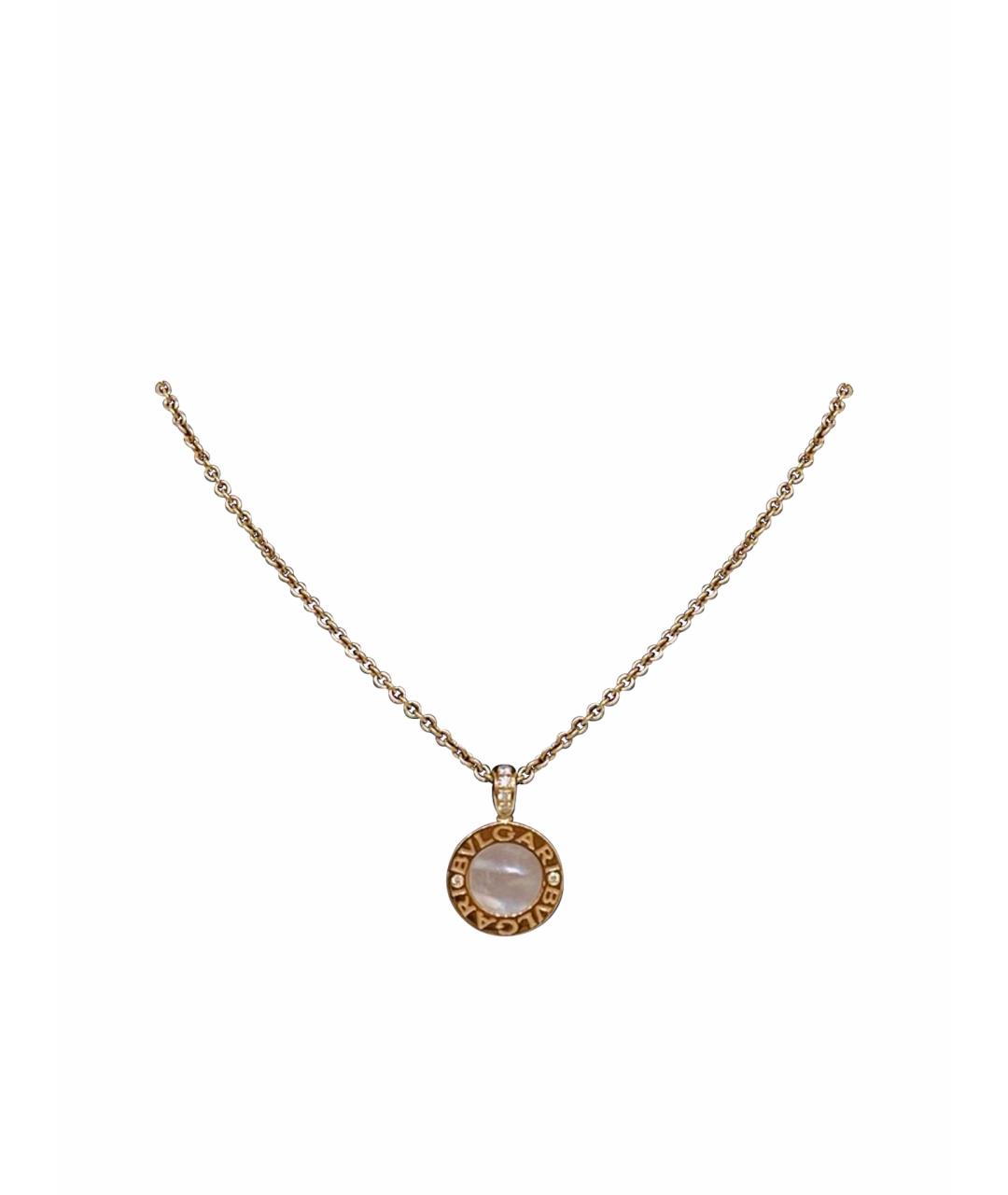 BVLGARI Золотое колье из розового золота, фото 1