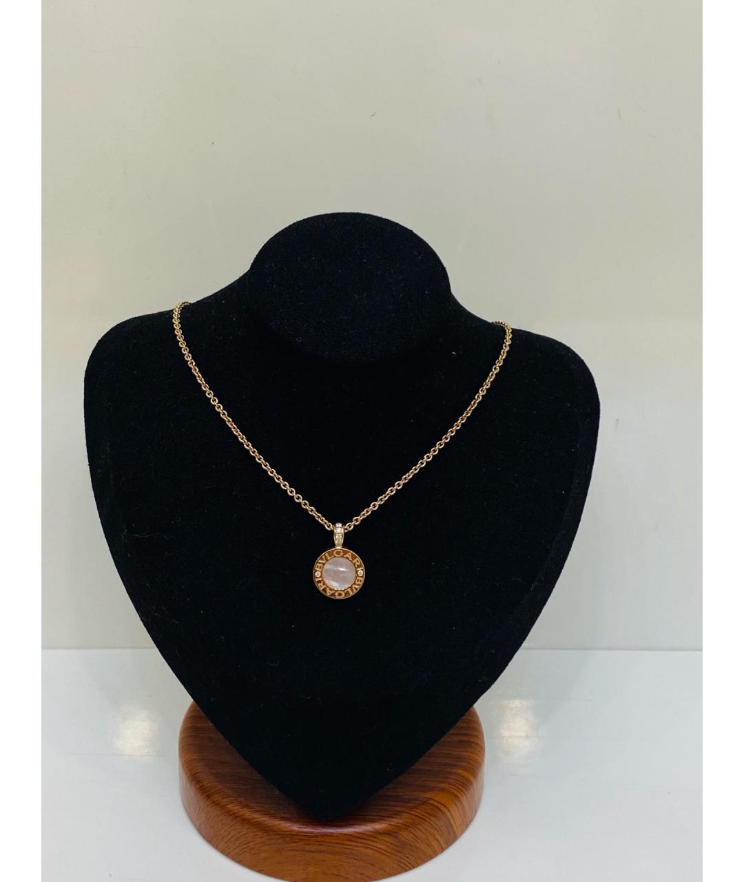 BVLGARI Золотое колье из розового золота, фото 6