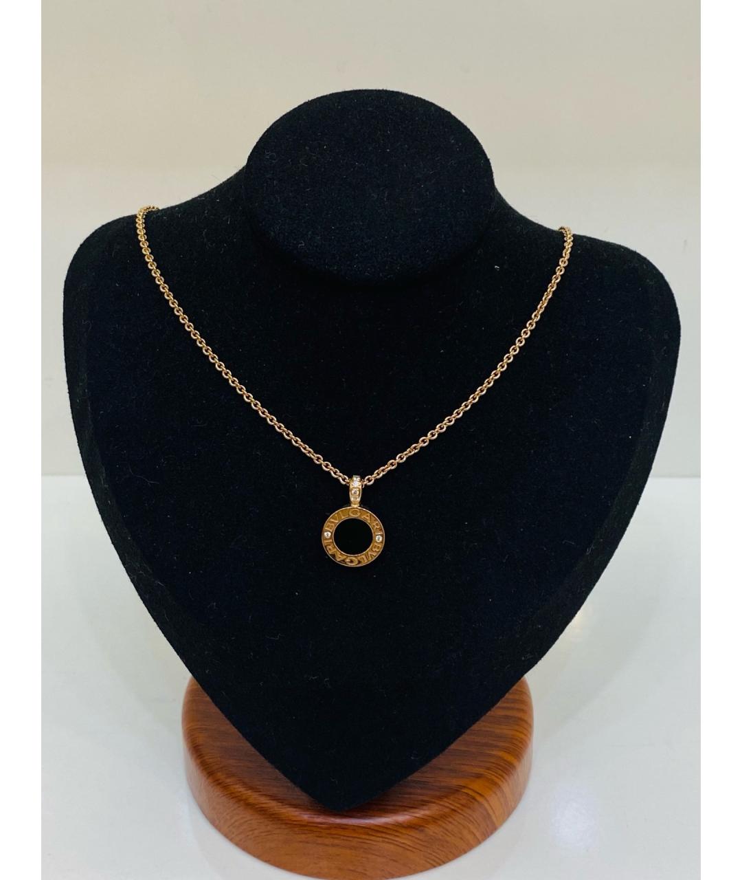 BVLGARI Золотое колье из розового золота, фото 2