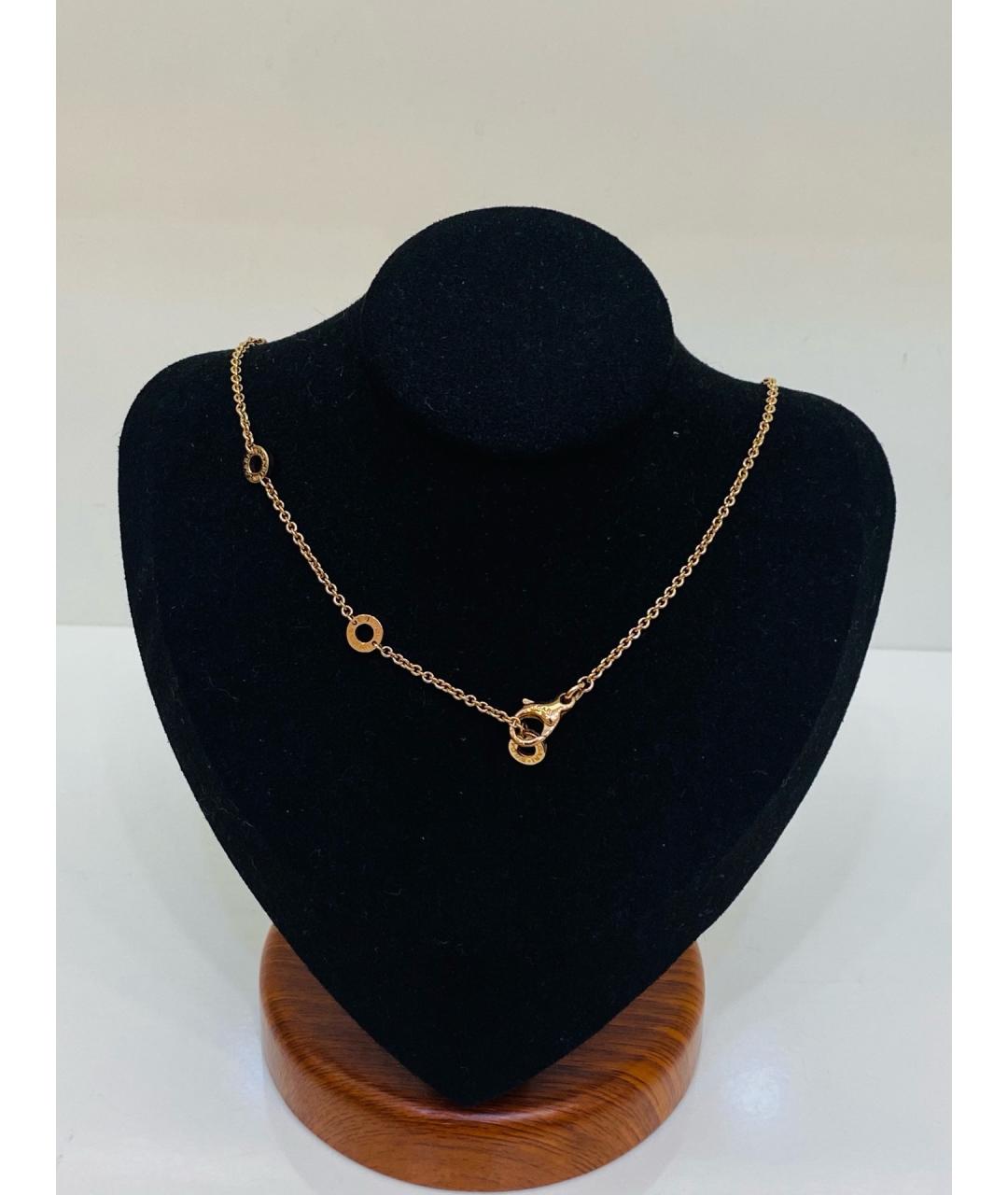 BVLGARI Золотое колье из розового золота, фото 3