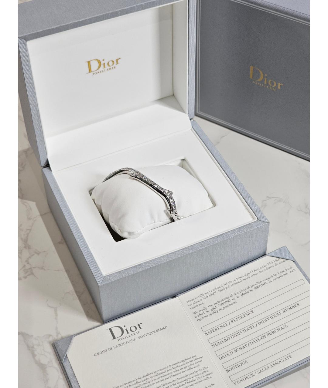 CHRISTIAN DIOR Серебряный браслет из белого золота, фото 3