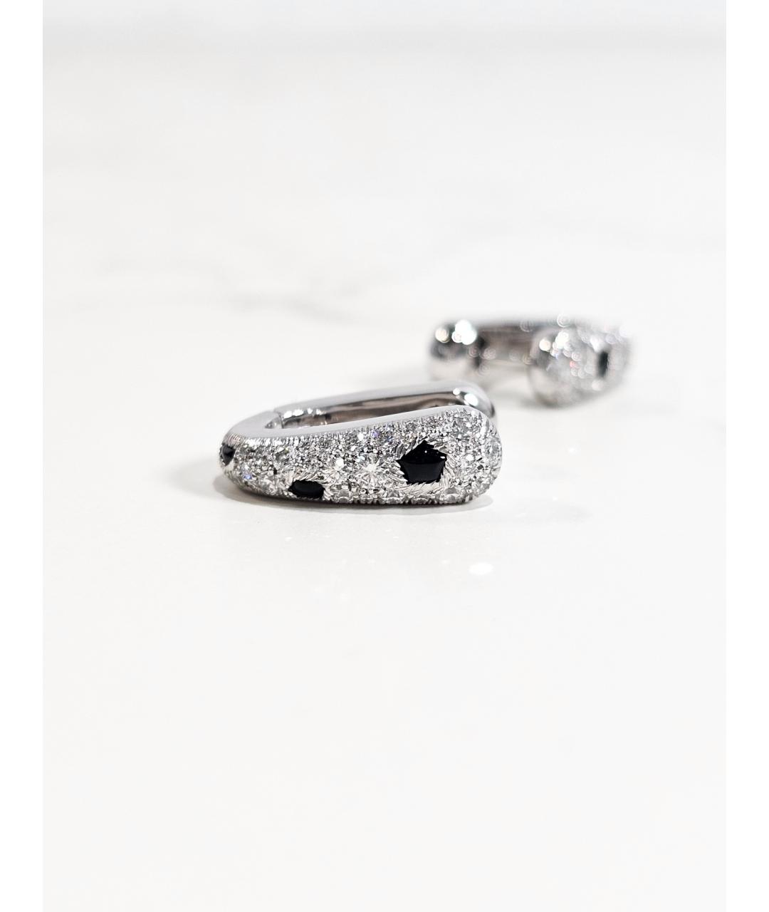CARTIER Серебряные серьги из белого золота, фото 3