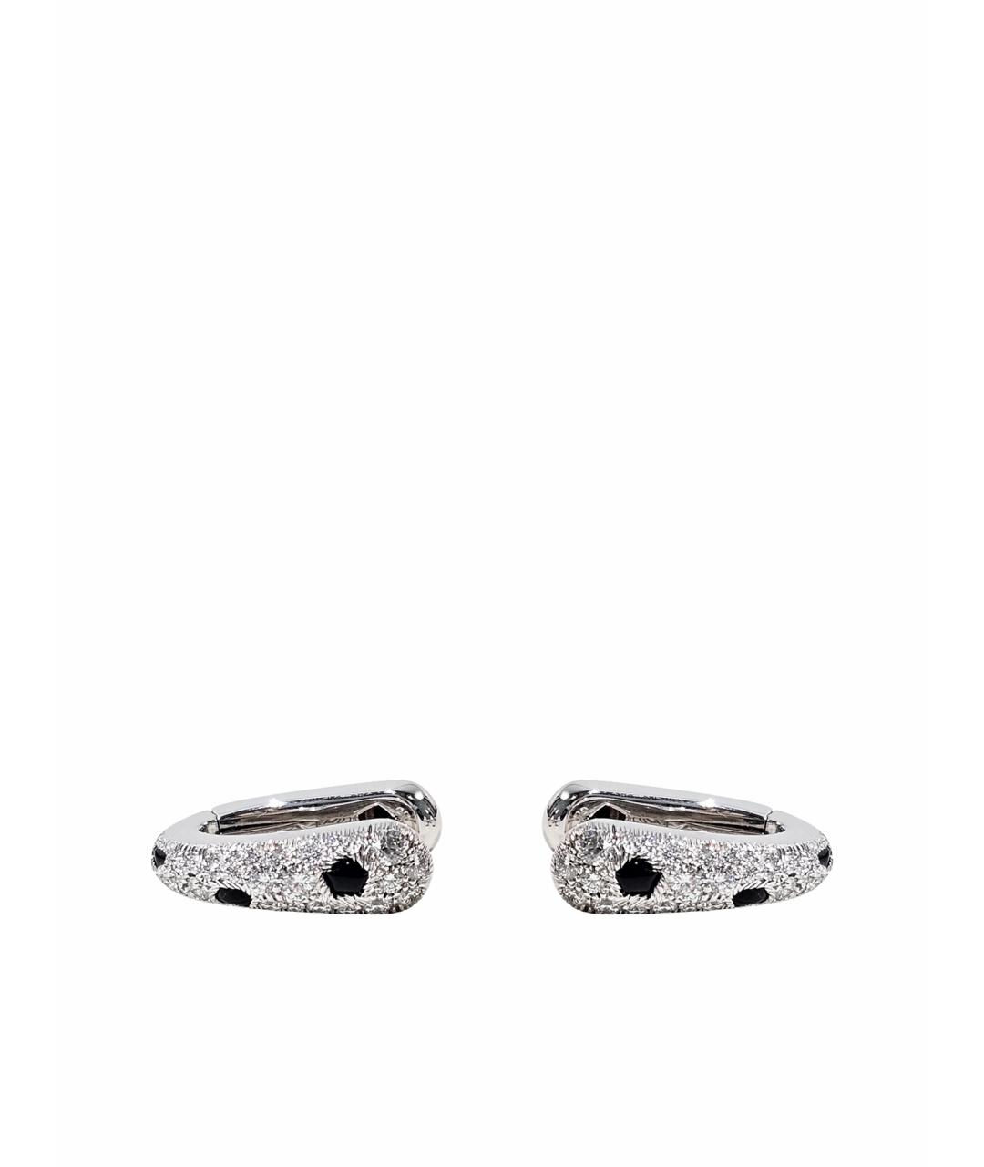 CARTIER Серебряные серьги из белого золота, фото 1