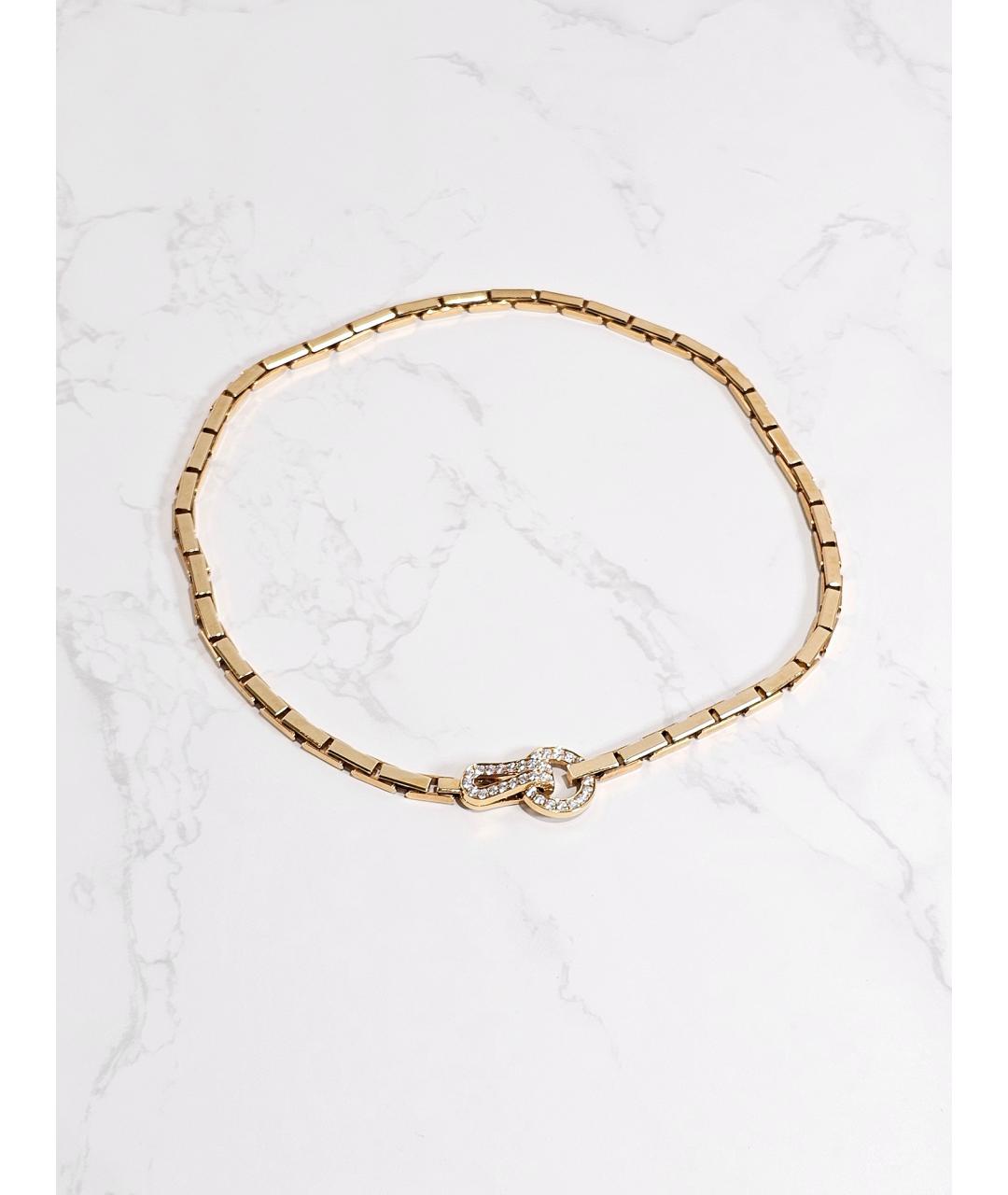 CARTIER Золотое колье из желтого золота, фото 2