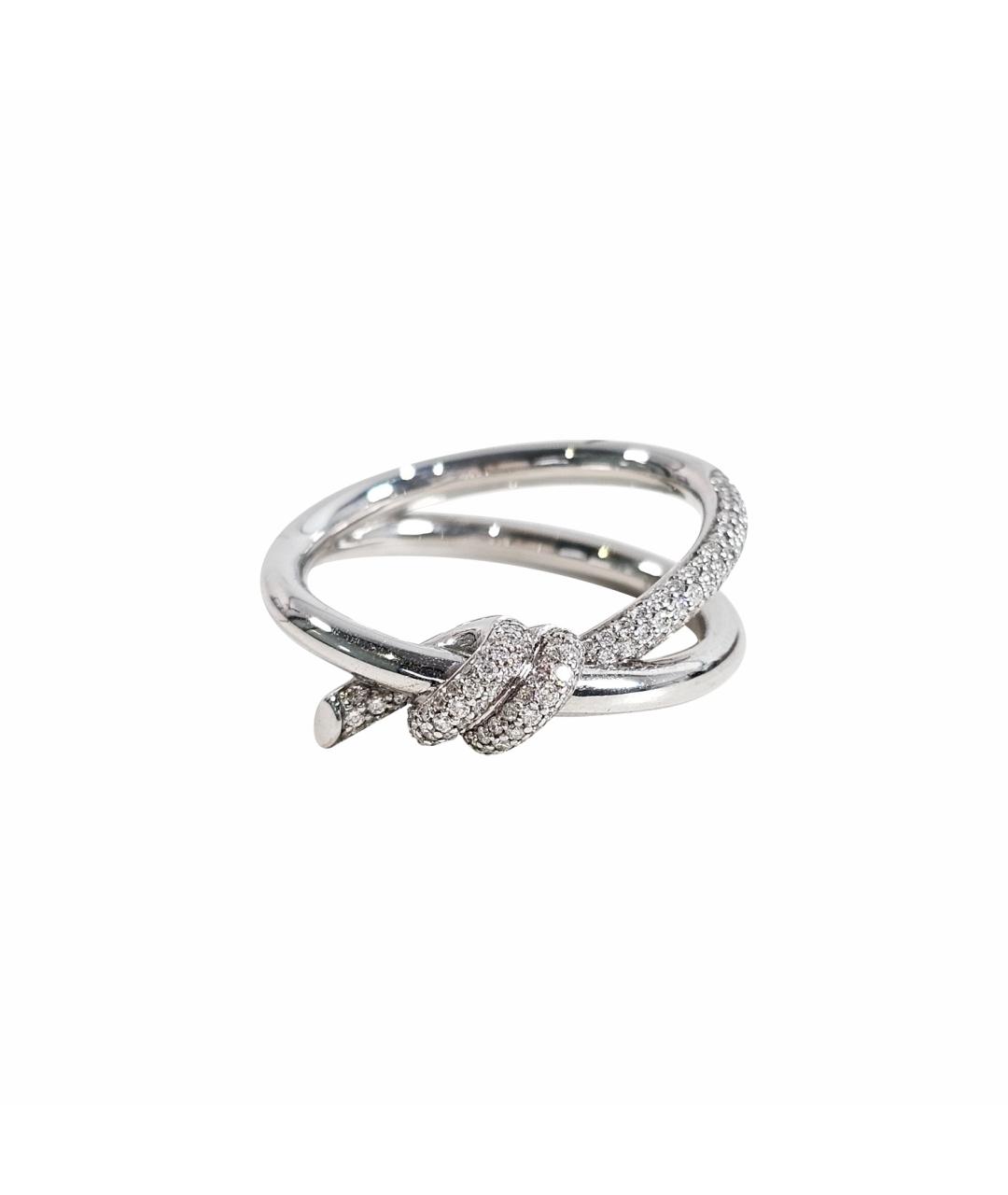 TIFFANY&CO Серебряное кольцо из белого золота, фото 1