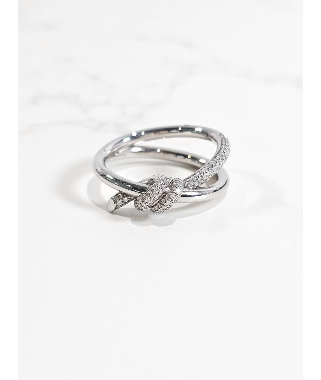 TIFFANY&CO Серебряное кольцо из белого золота, фото 4