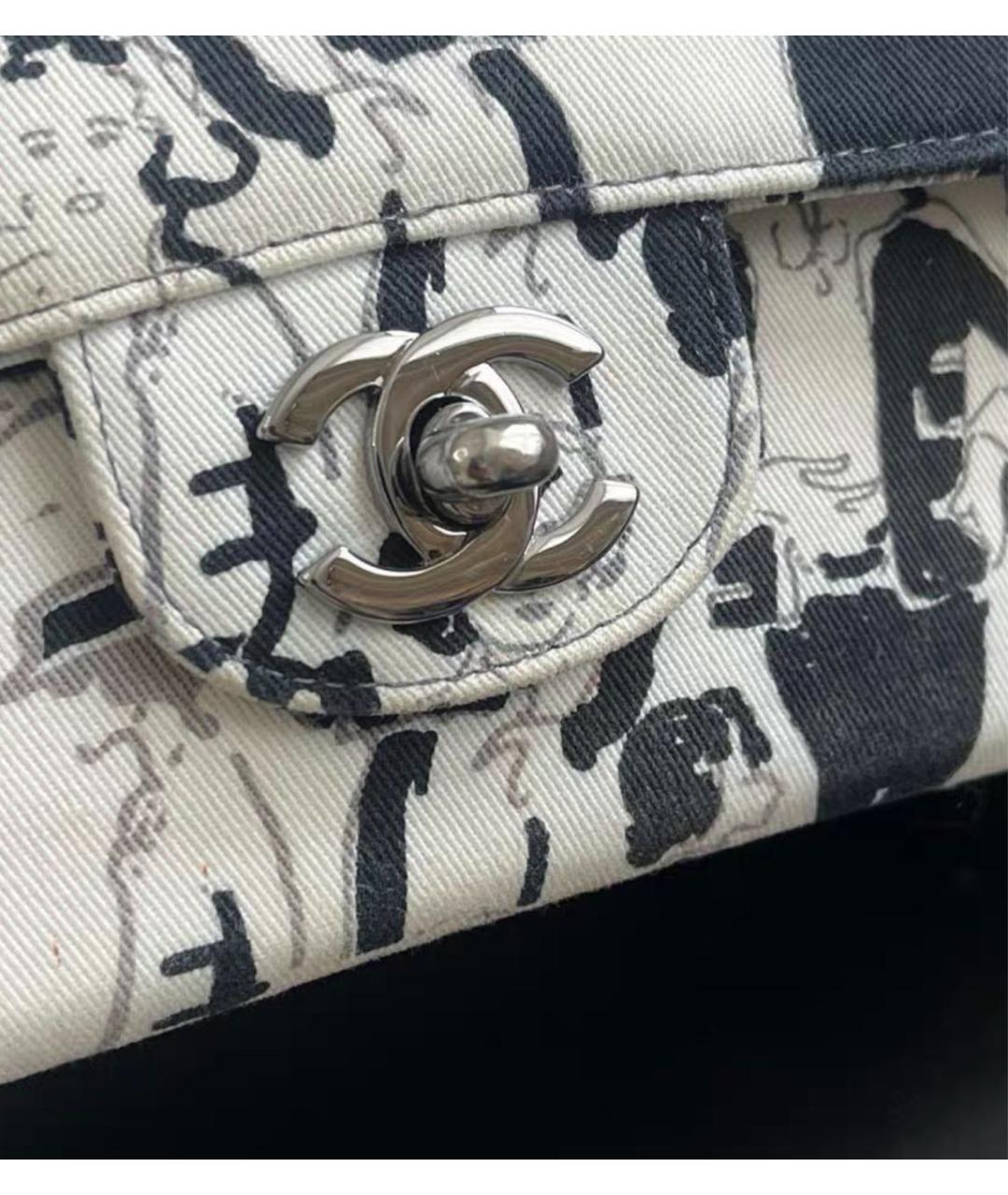 CHANEL Тканевая сумка через плечо, фото 4