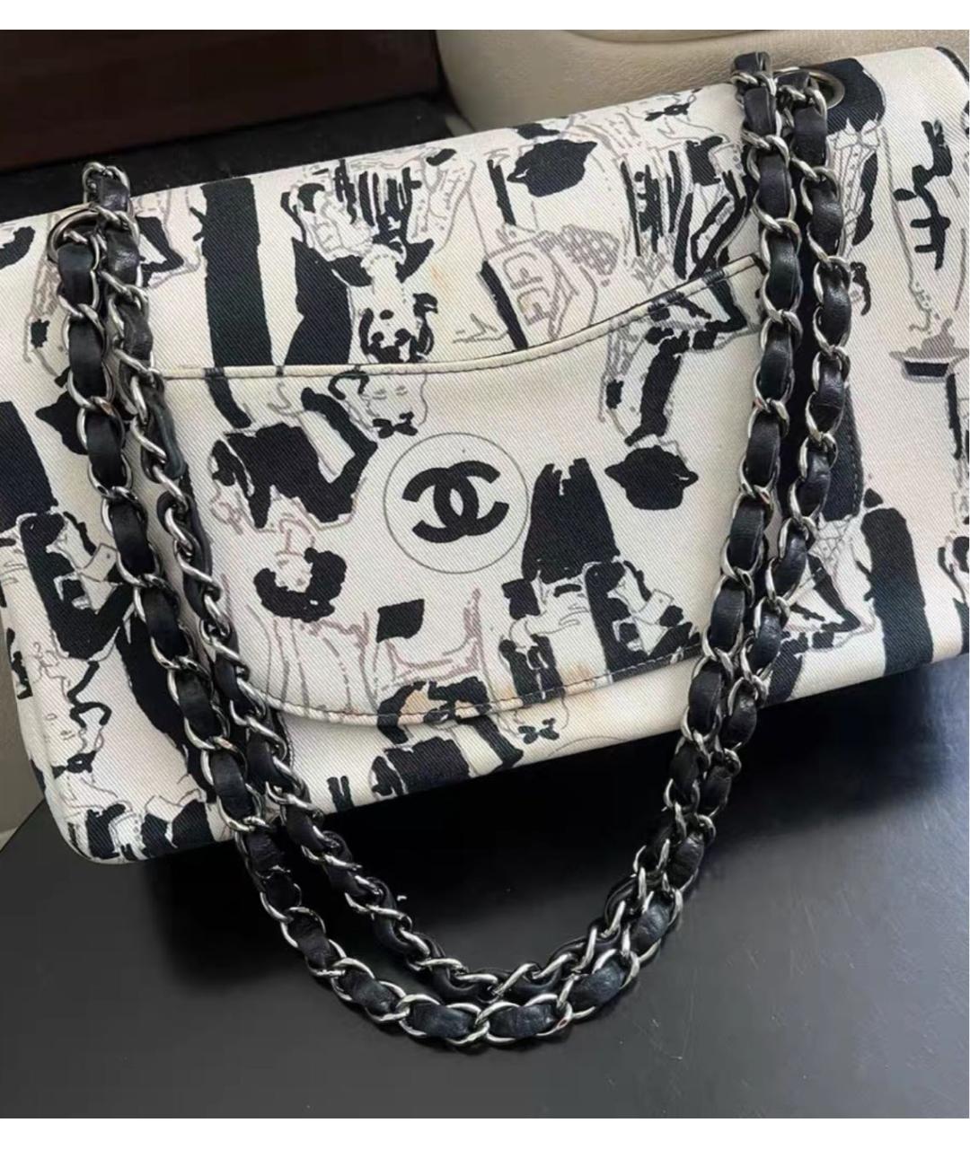 CHANEL Тканевая сумка через плечо, фото 3