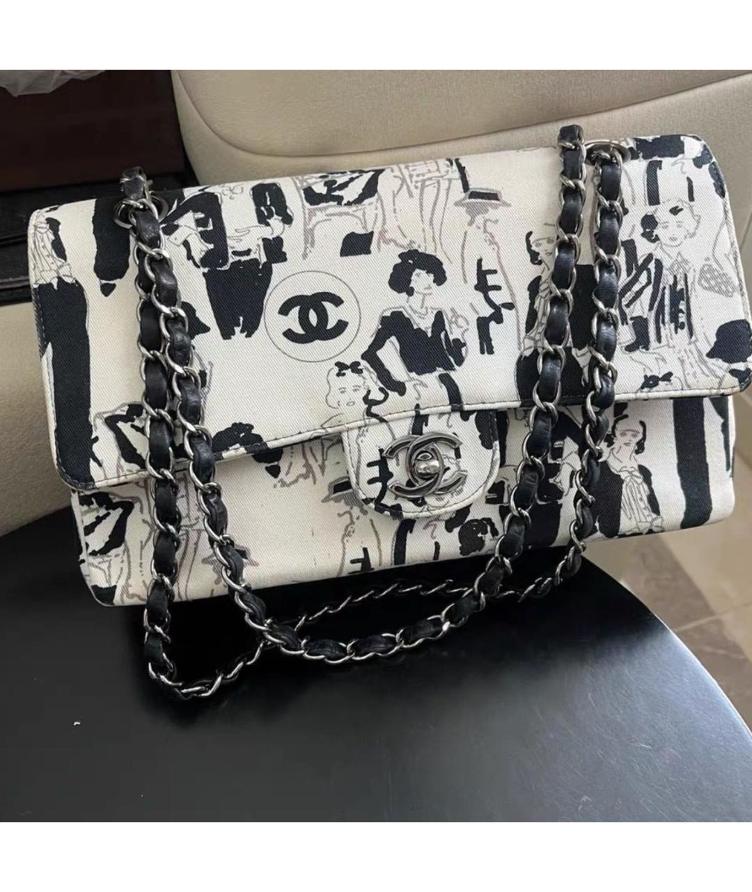 CHANEL Тканевая сумка через плечо, фото 2