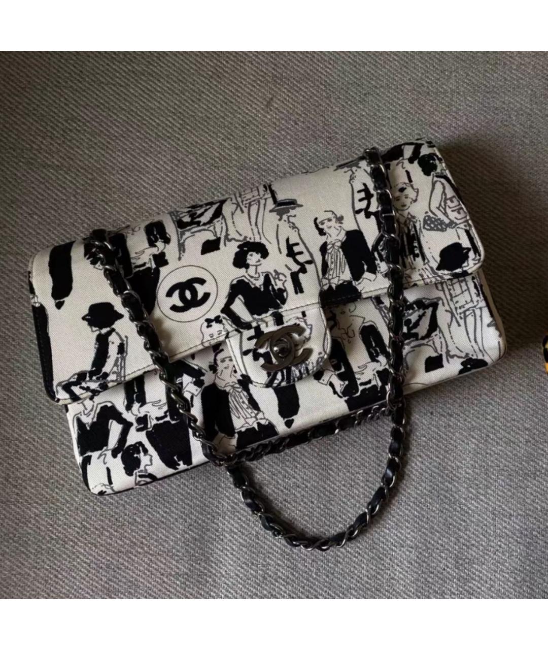 CHANEL Тканевая сумка через плечо, фото 8