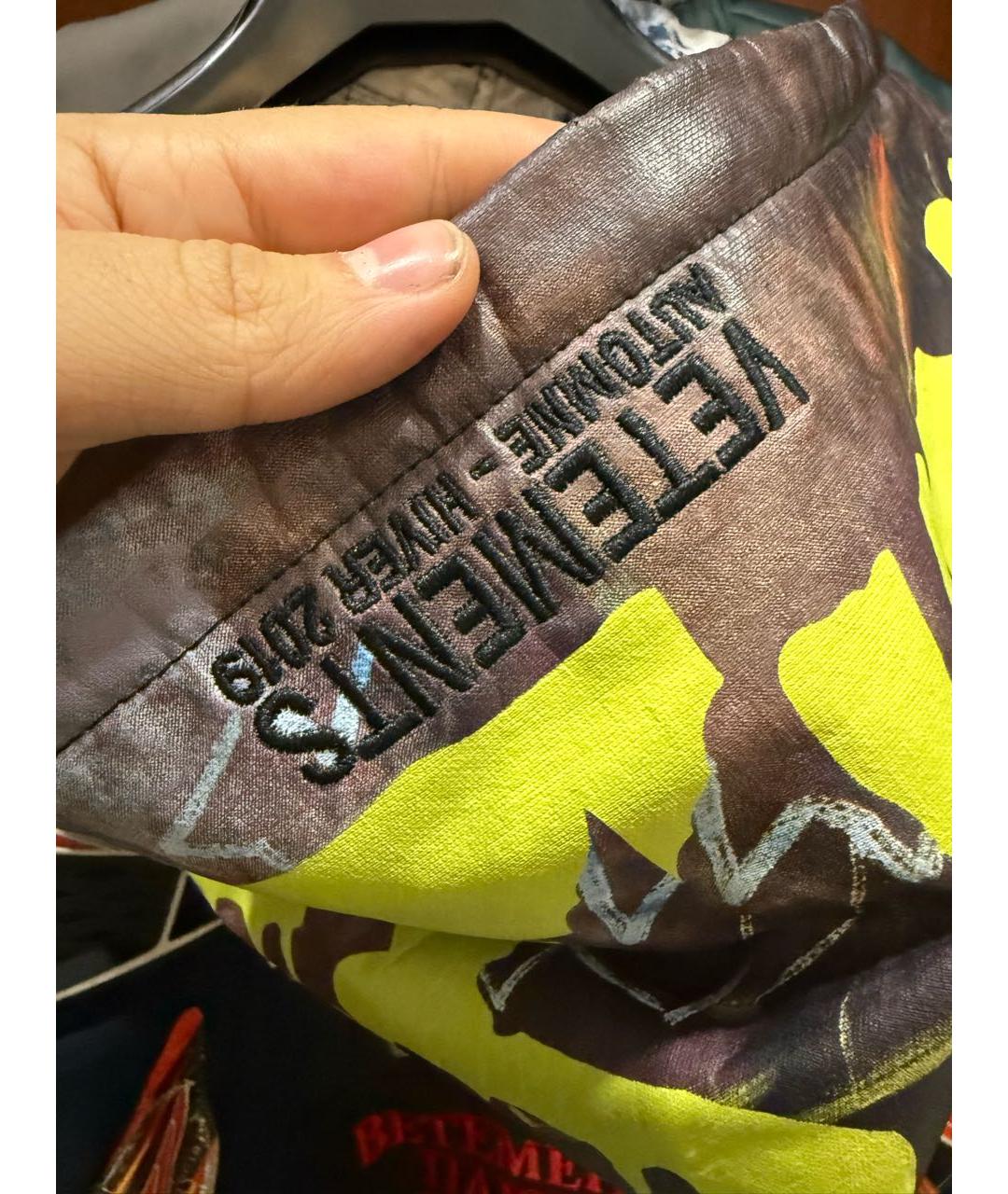 VETEMENTS Черная куртка, фото 8