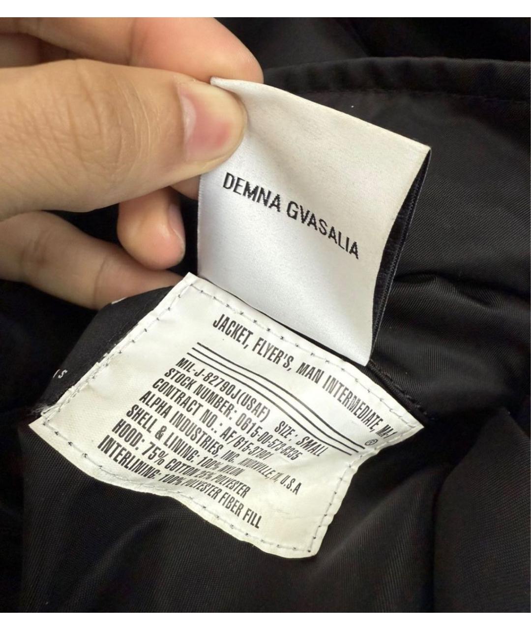 VETEMENTS Черная куртка, фото 5