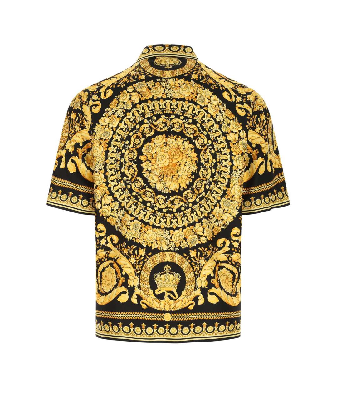 VERSACE Мульти шелковая кэжуал рубашка, фото 2