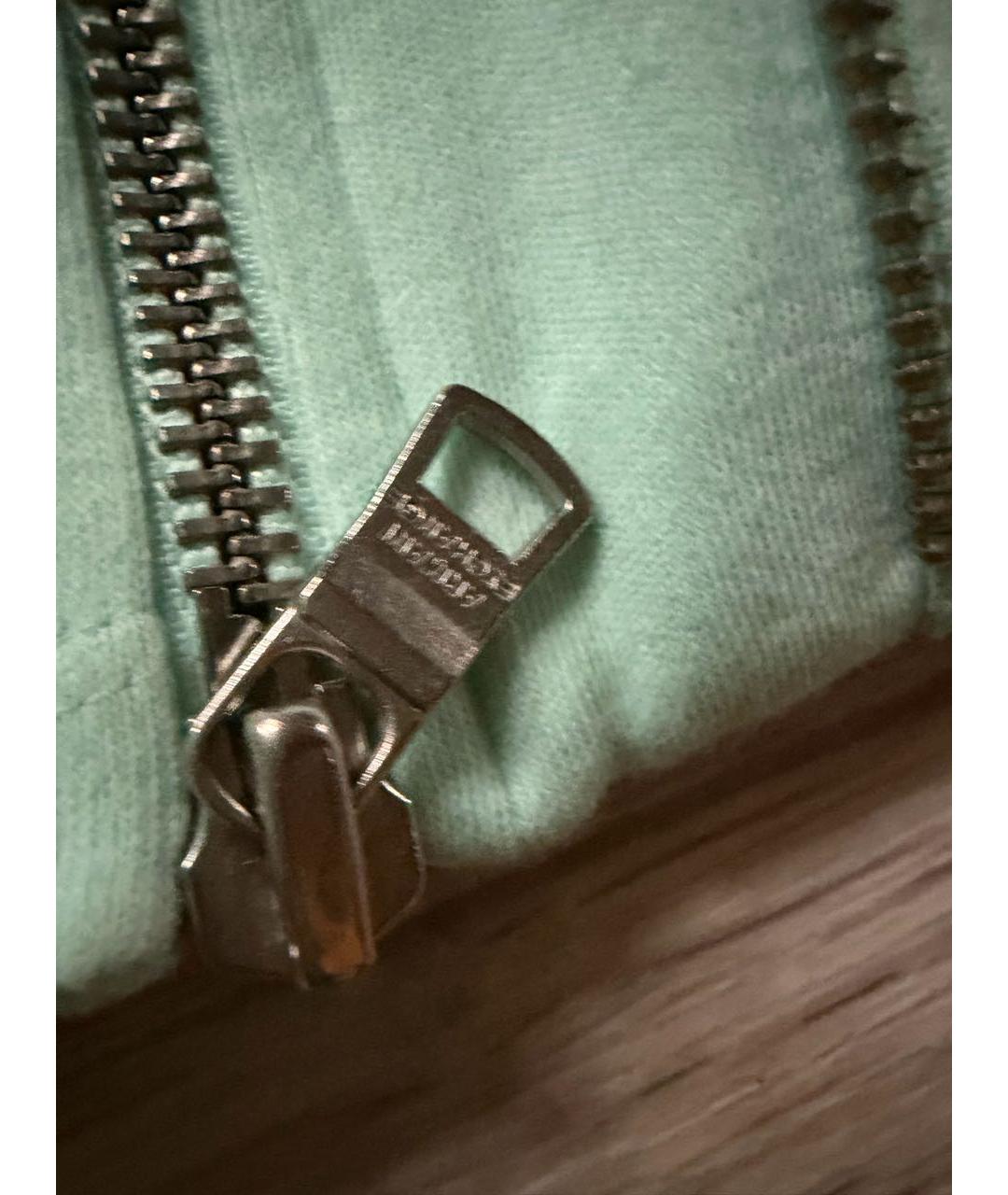ARMANI EXCHANGE Бирюзовый хлопко-эластановый жакет/пиджак, фото 6