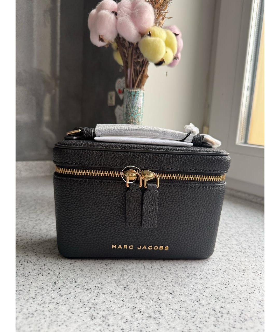 MARC JACOBS Черная кожаная сумка через плечо, фото 6