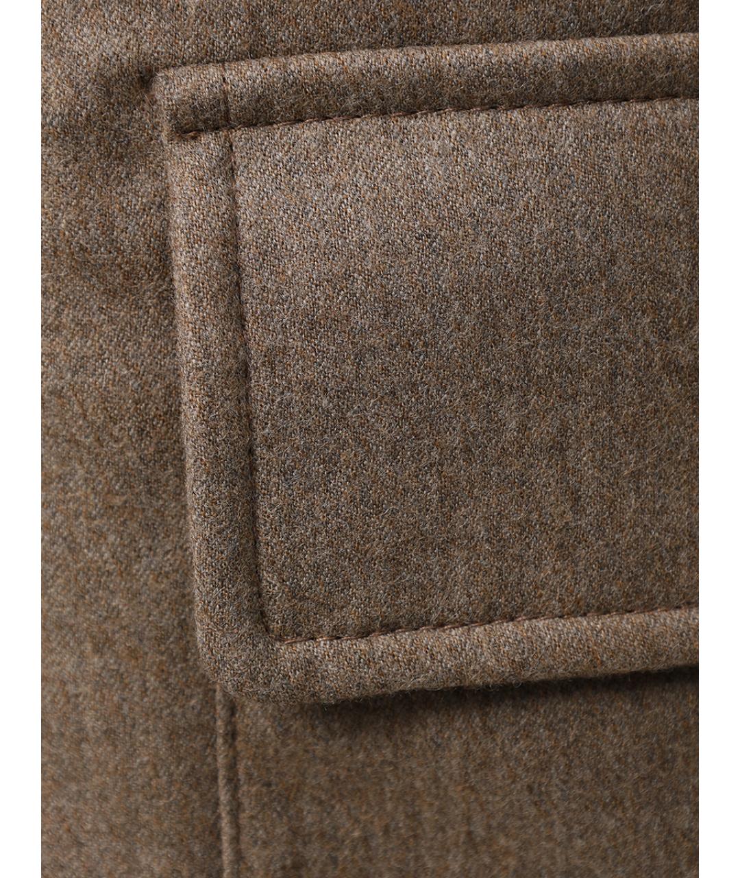 CANALI Бежевая шерстяная куртка, фото 6
