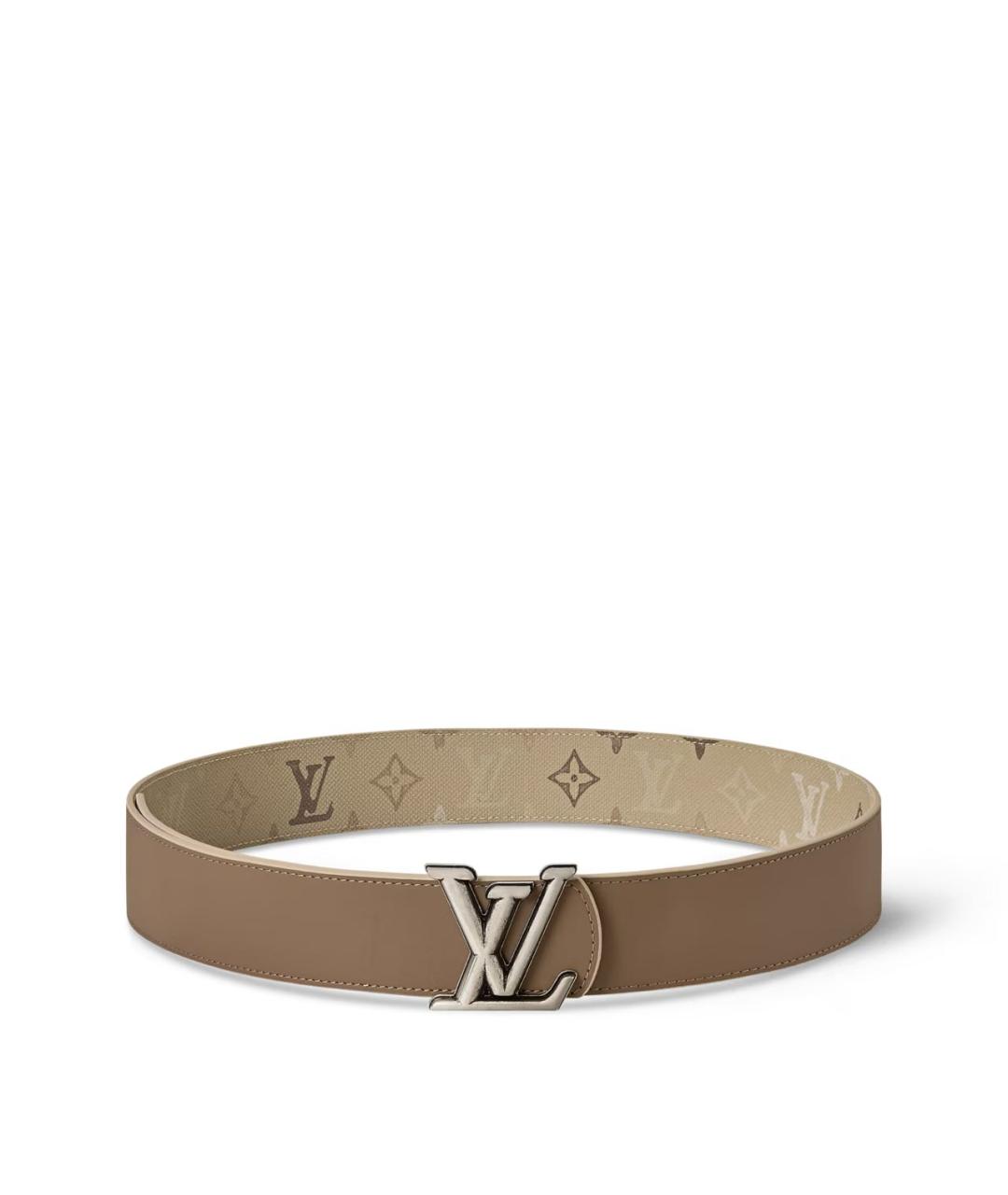 LOUIS VUITTON Бежевый ремень, фото 3