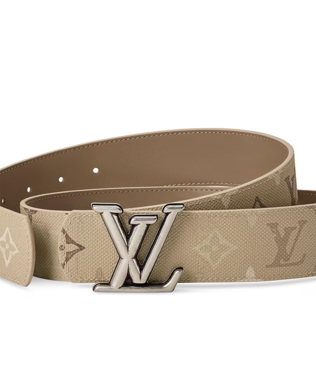 LOUIS VUITTON Бежевый ремень, фото 2
