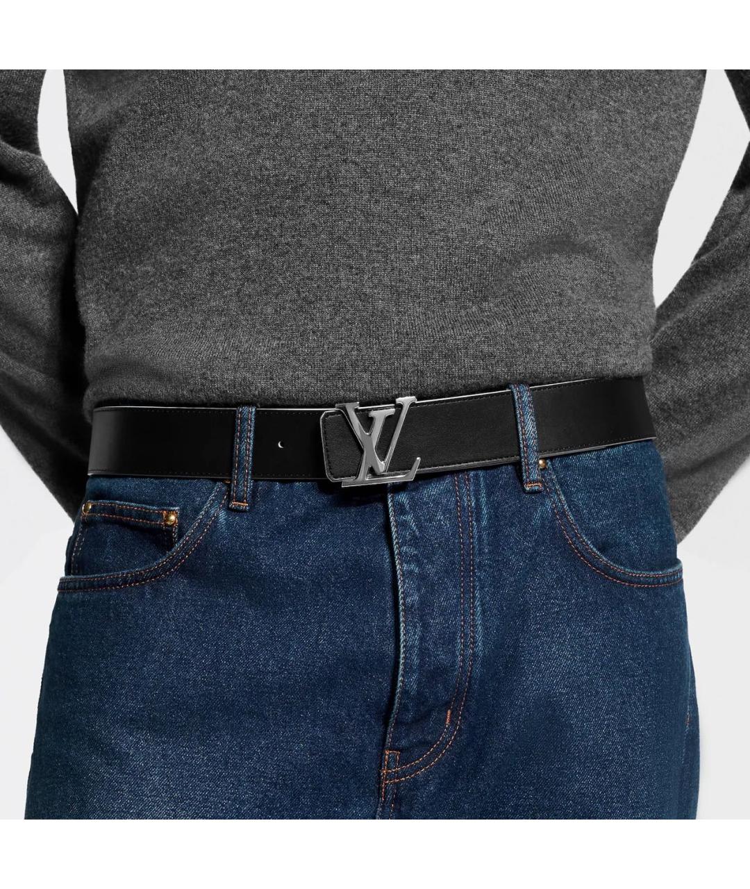 LOUIS VUITTON Белый ремень, фото 4