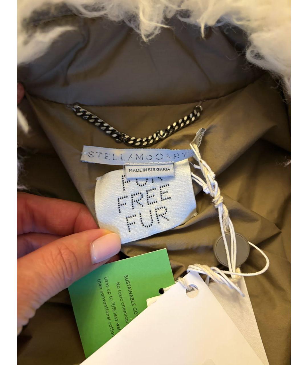 STELLA MCCARTNEY Хаки куртка, фото 5