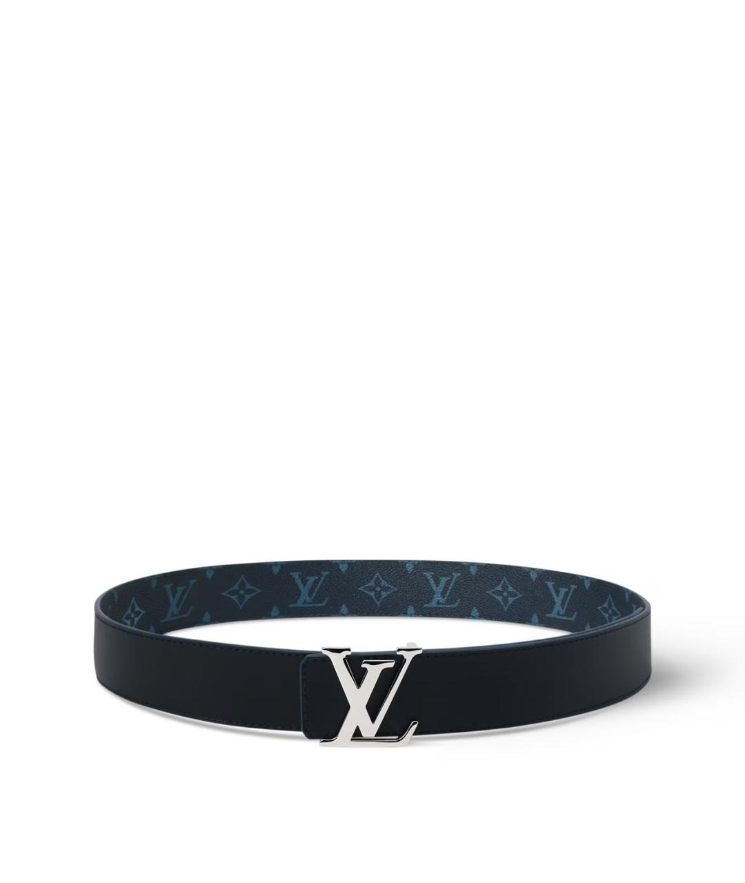 LOUIS VUITTON Темно-синий ремень, фото 3