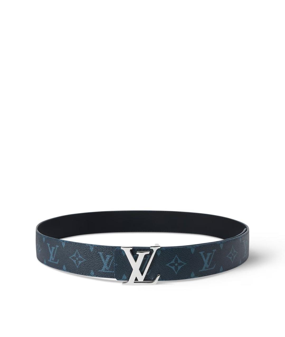 LOUIS VUITTON Темно-синий ремень, фото 1