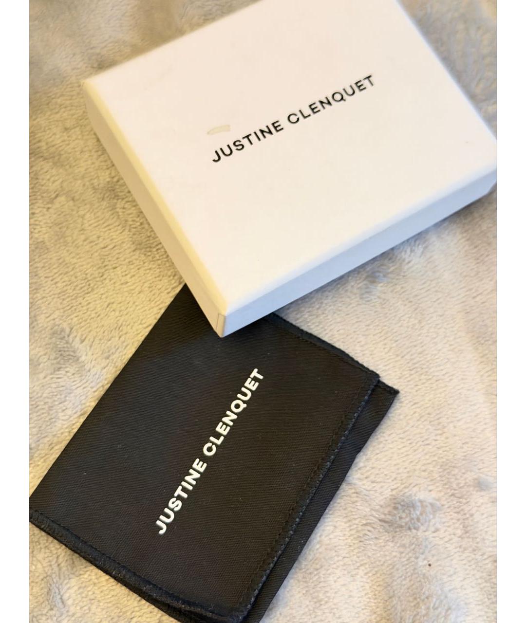 JUSTINE CLENQUET Серебряные латунные серьги, фото 7