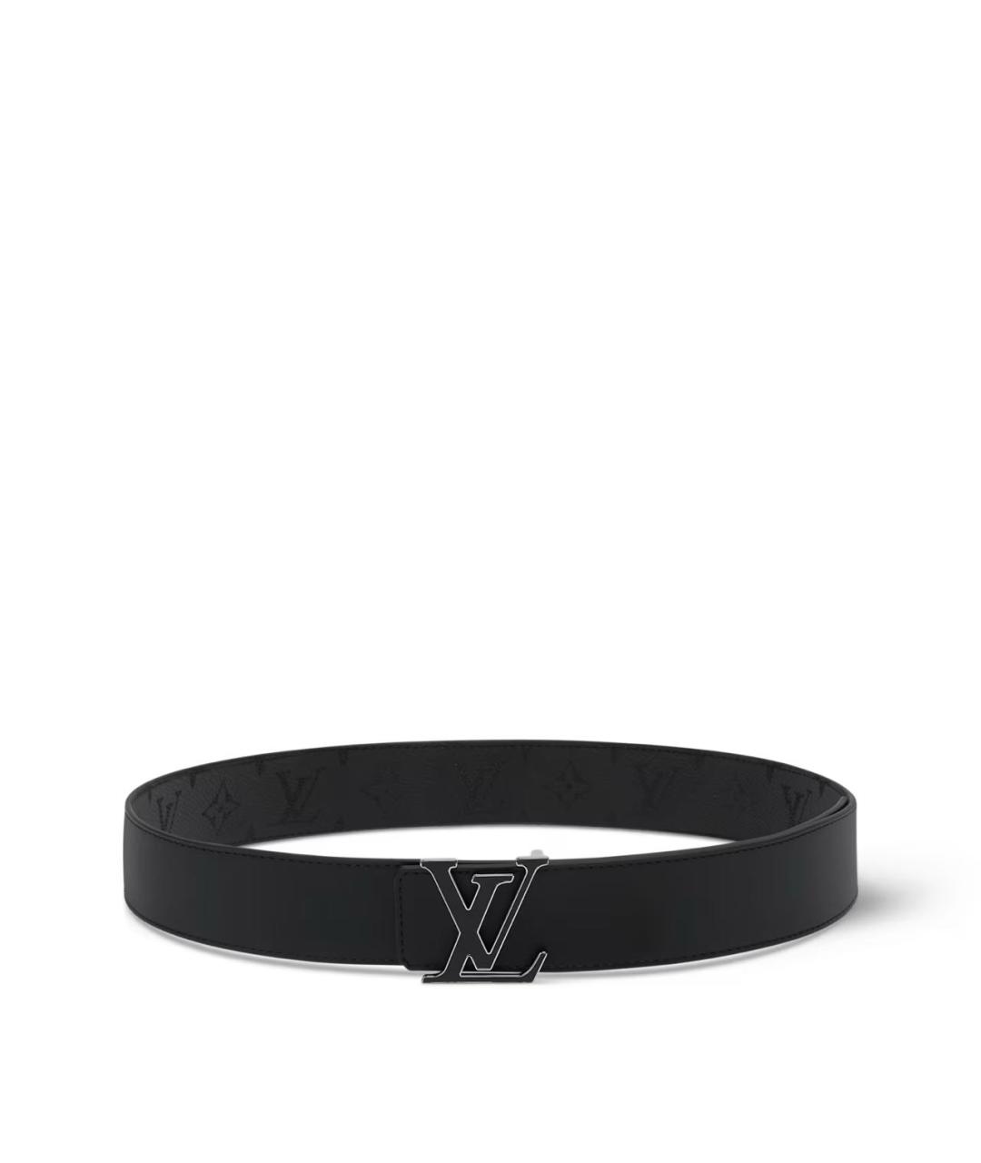 LOUIS VUITTON Черный ремень, фото 4