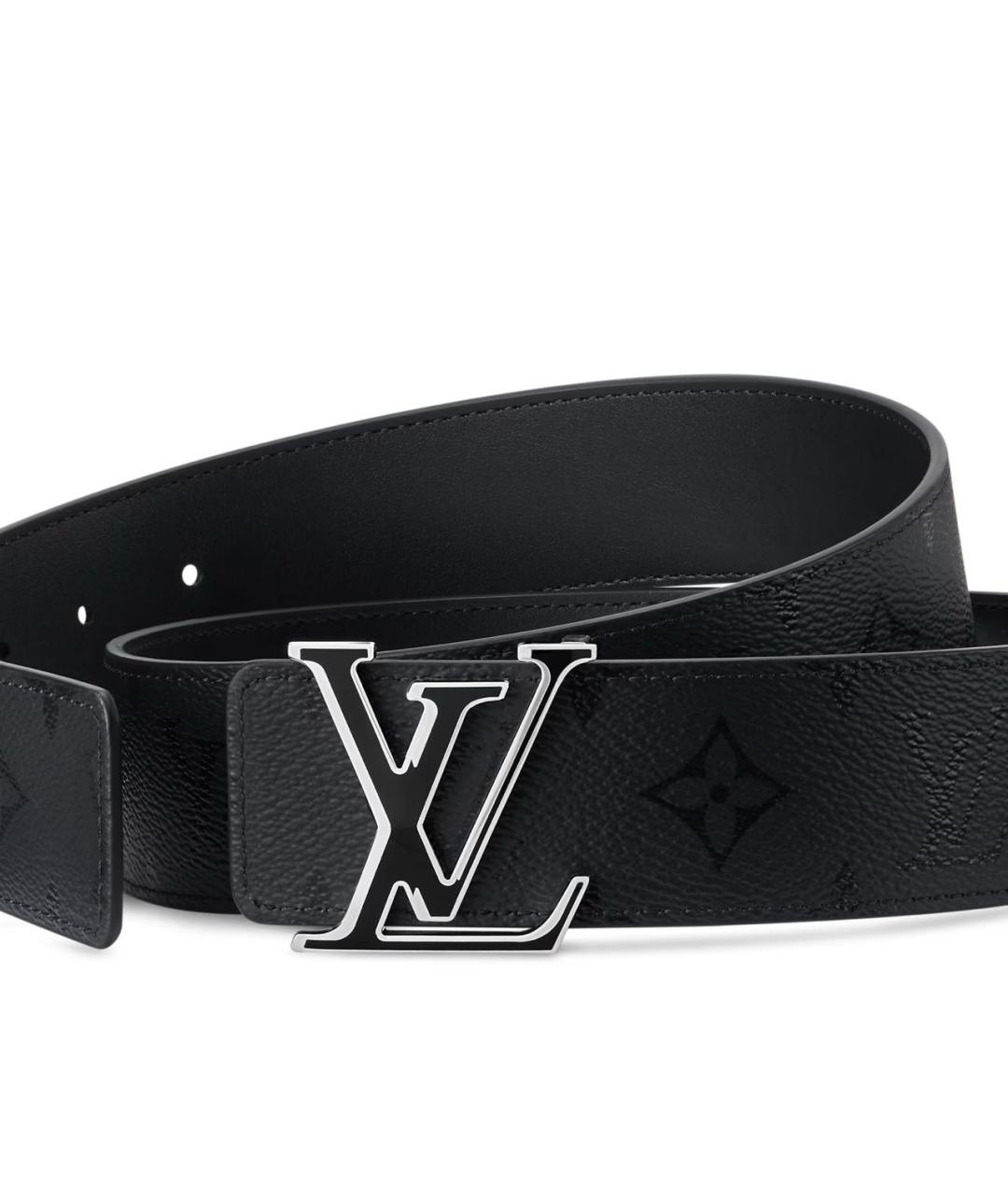LOUIS VUITTON Черный ремень, фото 2