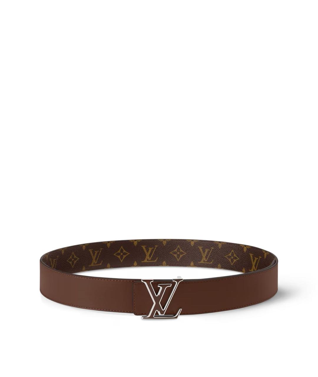 LOUIS VUITTON Коричневый ремень, фото 3