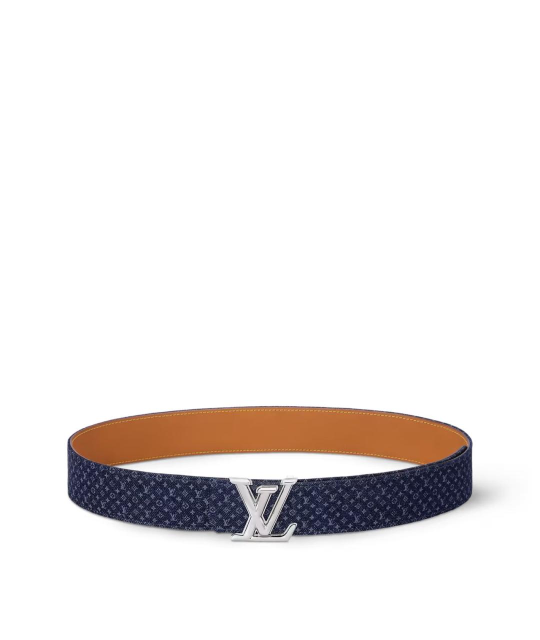 LOUIS VUITTON Синий ремень, фото 1