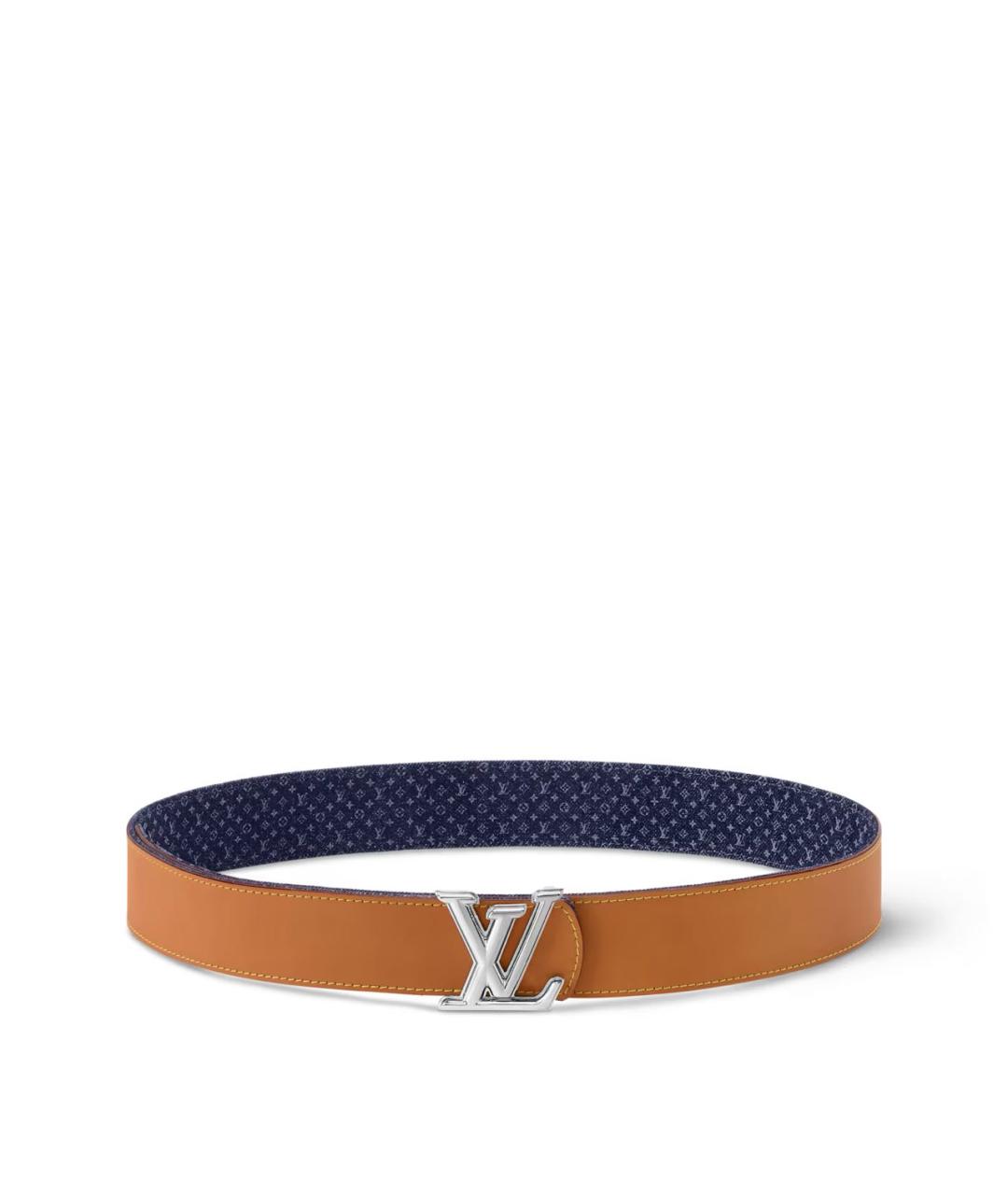 LOUIS VUITTON Синий ремень, фото 4