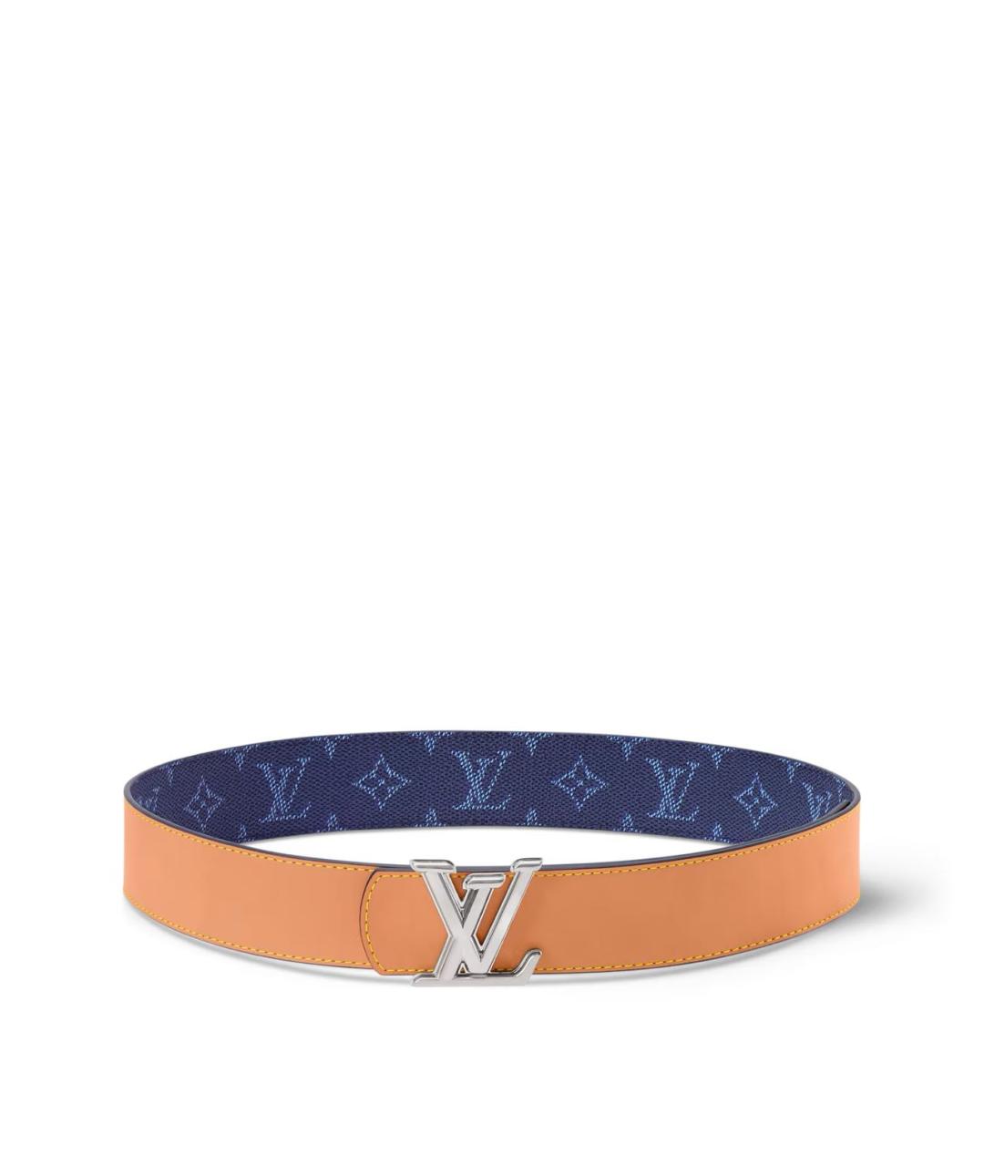 LOUIS VUITTON Синий ремень, фото 3