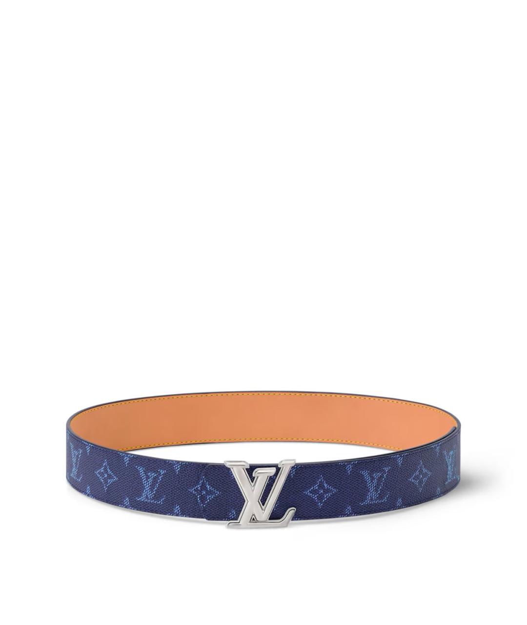 LOUIS VUITTON Синий ремень, фото 1