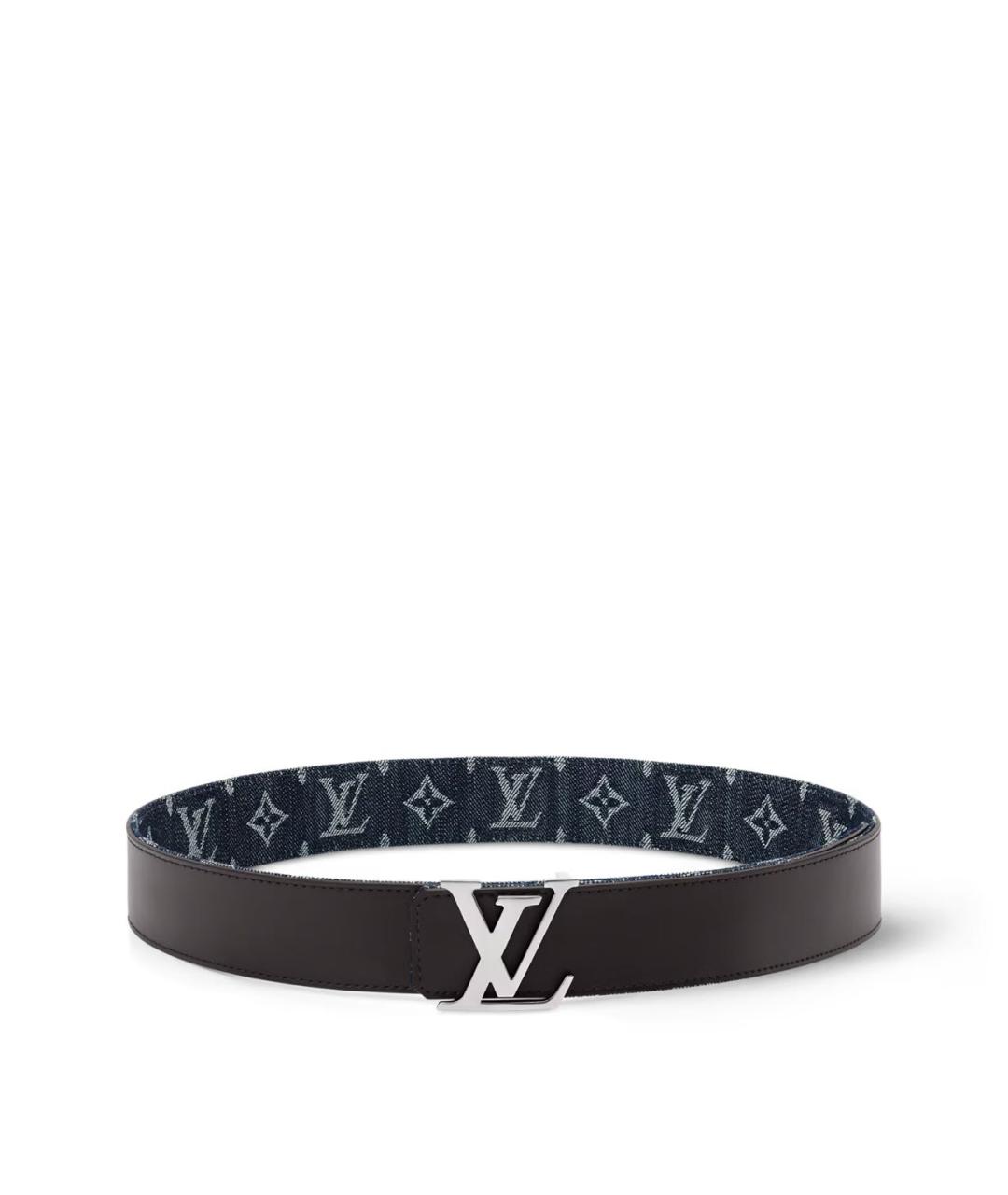 LOUIS VUITTON Синий ремень, фото 3