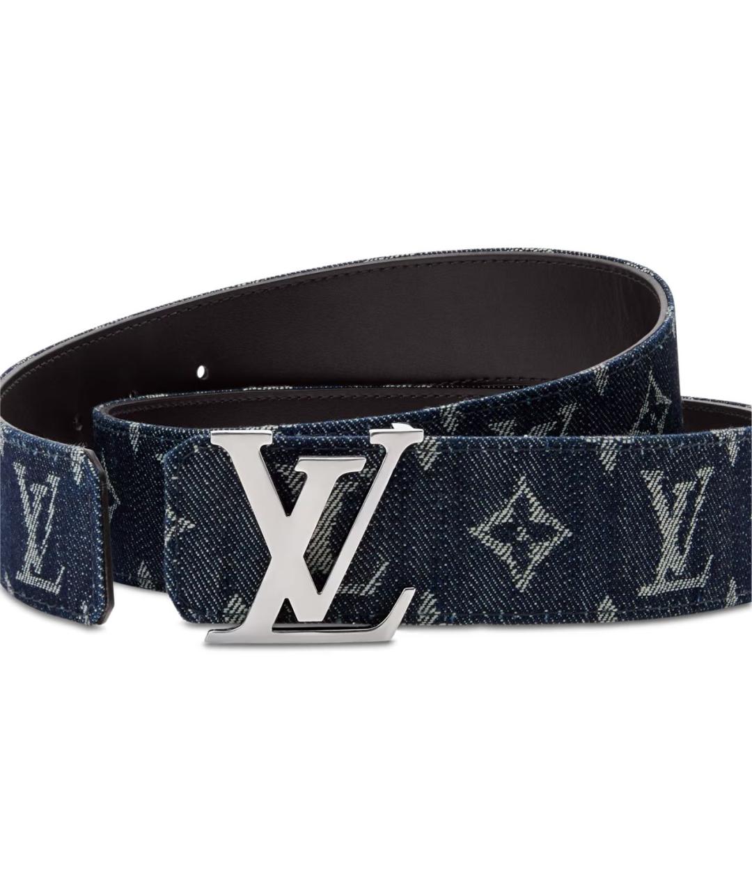 LOUIS VUITTON Синий ремень, фото 2
