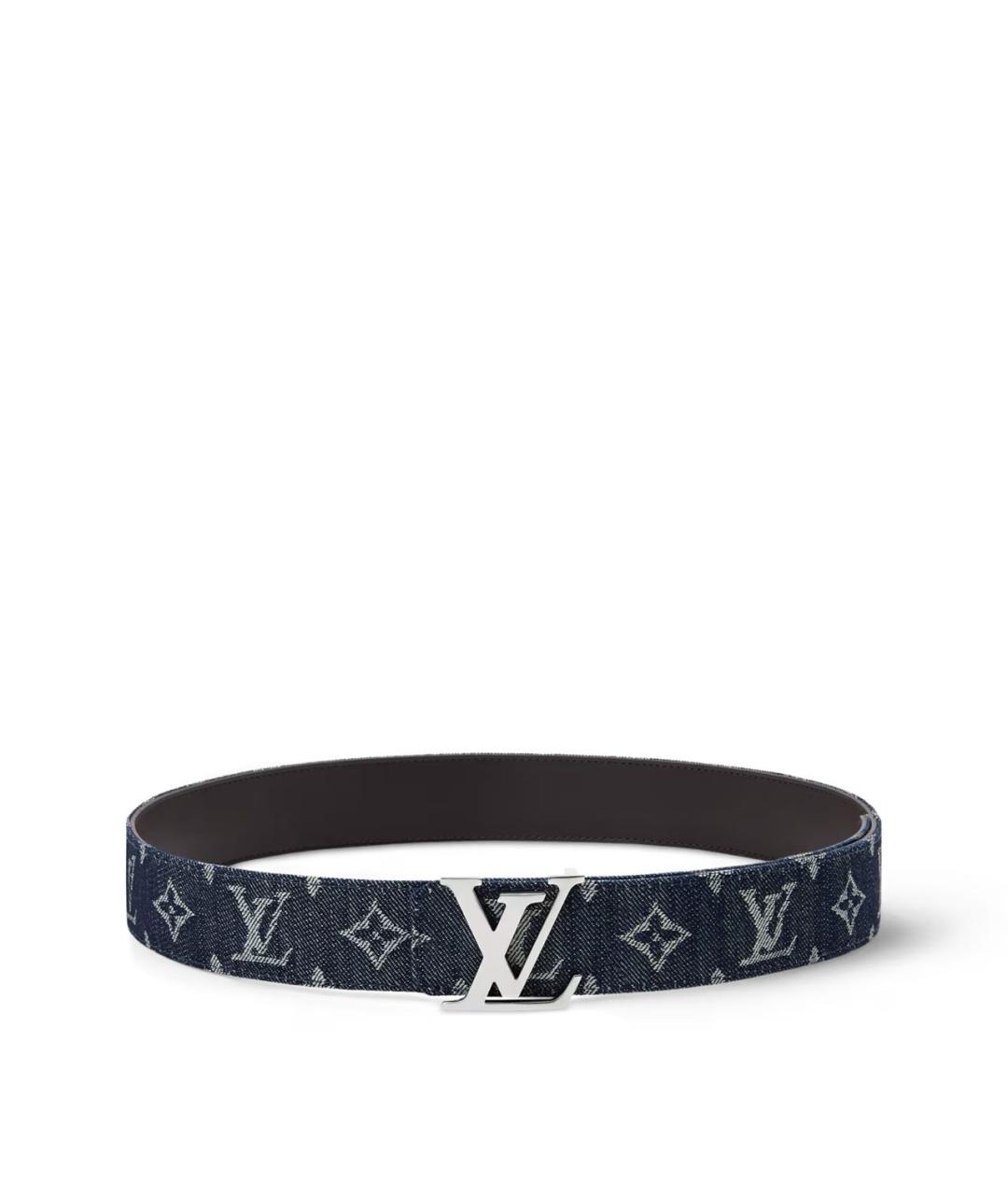 LOUIS VUITTON Синий ремень, фото 1